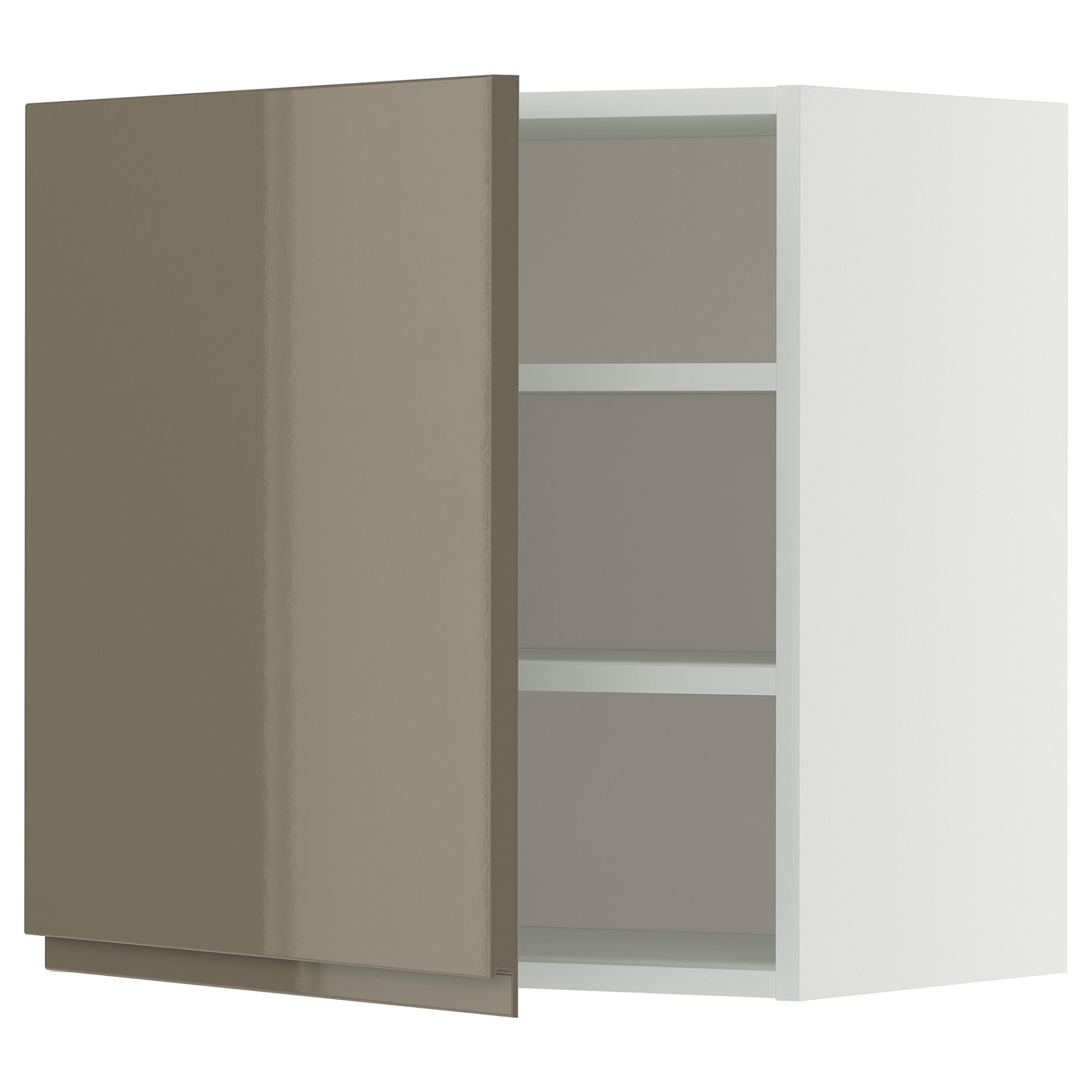METOD, wall cabinet with shelves, 60x60 cm, 395.773.12