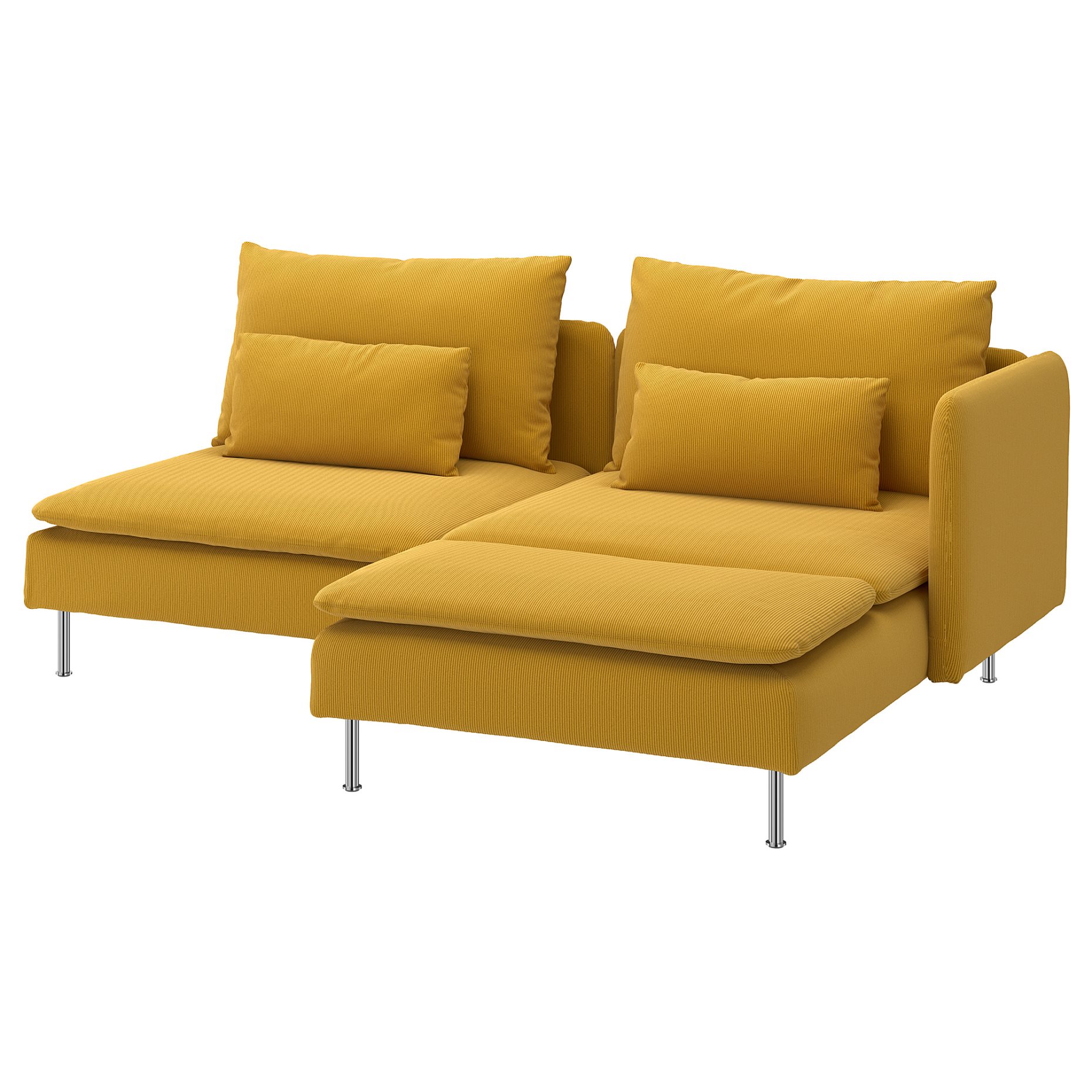 SÖDERHAMN, 2-seat sofa with chaise longue with armrest, 396.222.20