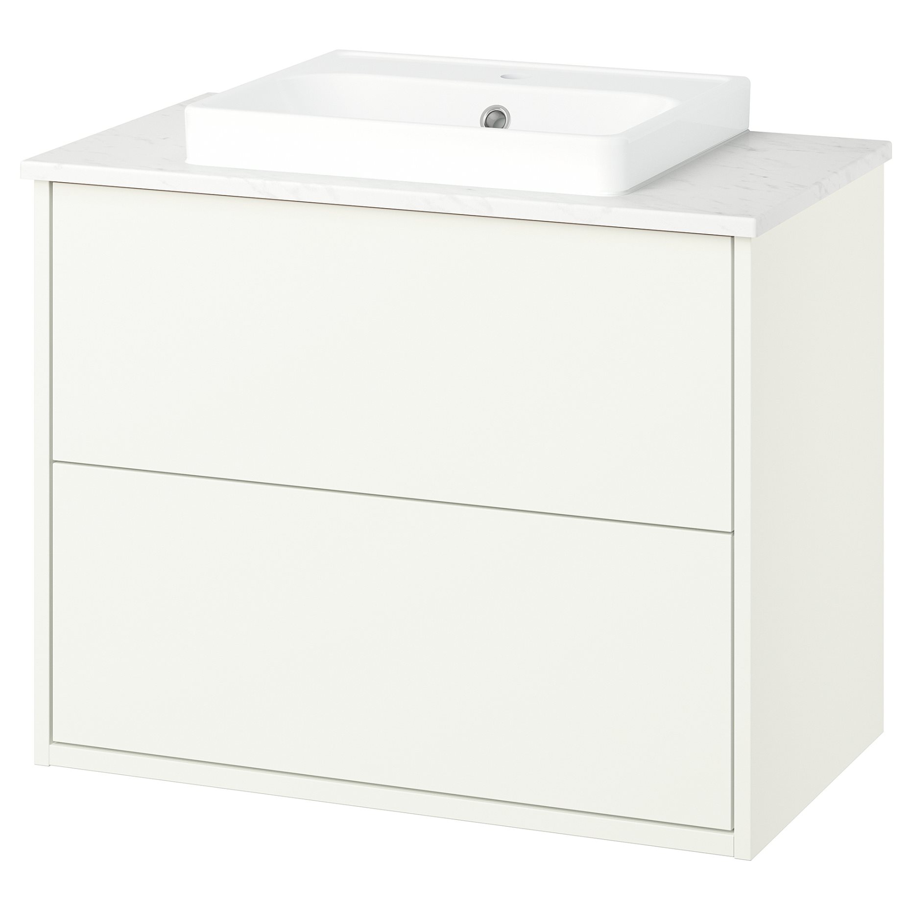 HAVBACK/ORRSJON, wash-stand with drawers/wash-basin, 82x49x71 cm, 396.293.25