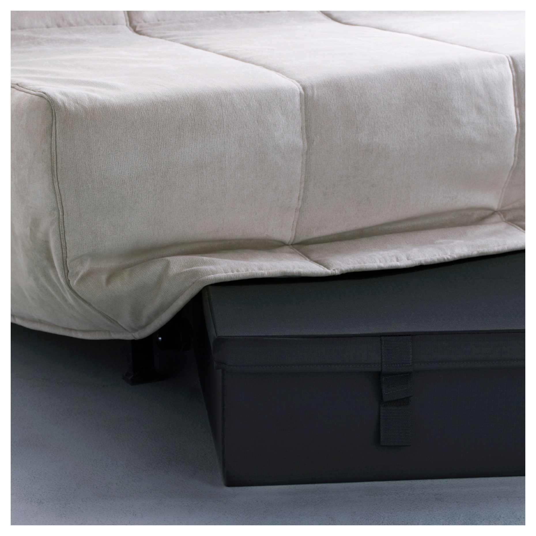 LYCKSELE, Κουτί αποθήκευσης κάτω από πολυθρόνα-κρεβάτι, 401.169.61