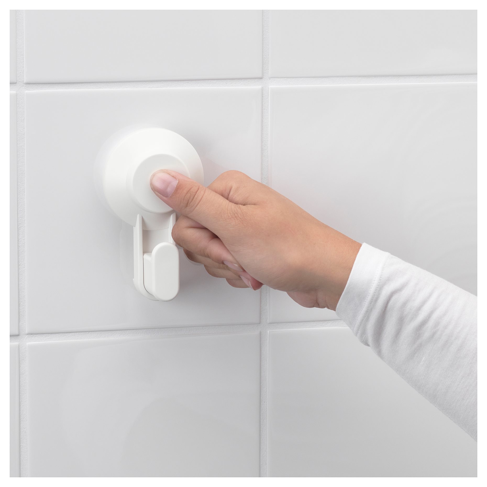 TISKEN, toilet roll holder with suction cup, 403.812.91