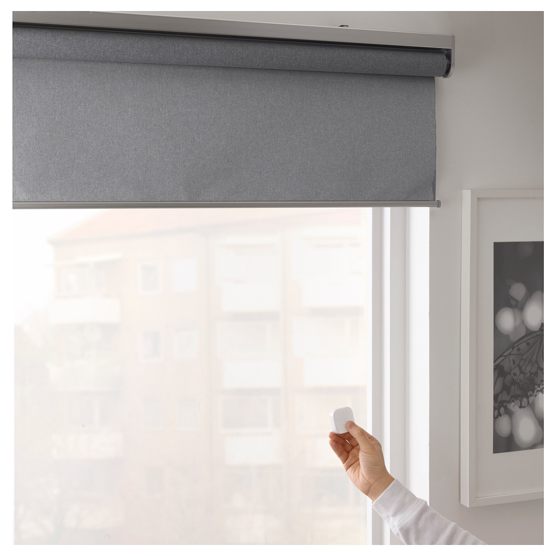 FYRTUR, block-out roller blind, wireless/battery-operated, 404.081.96