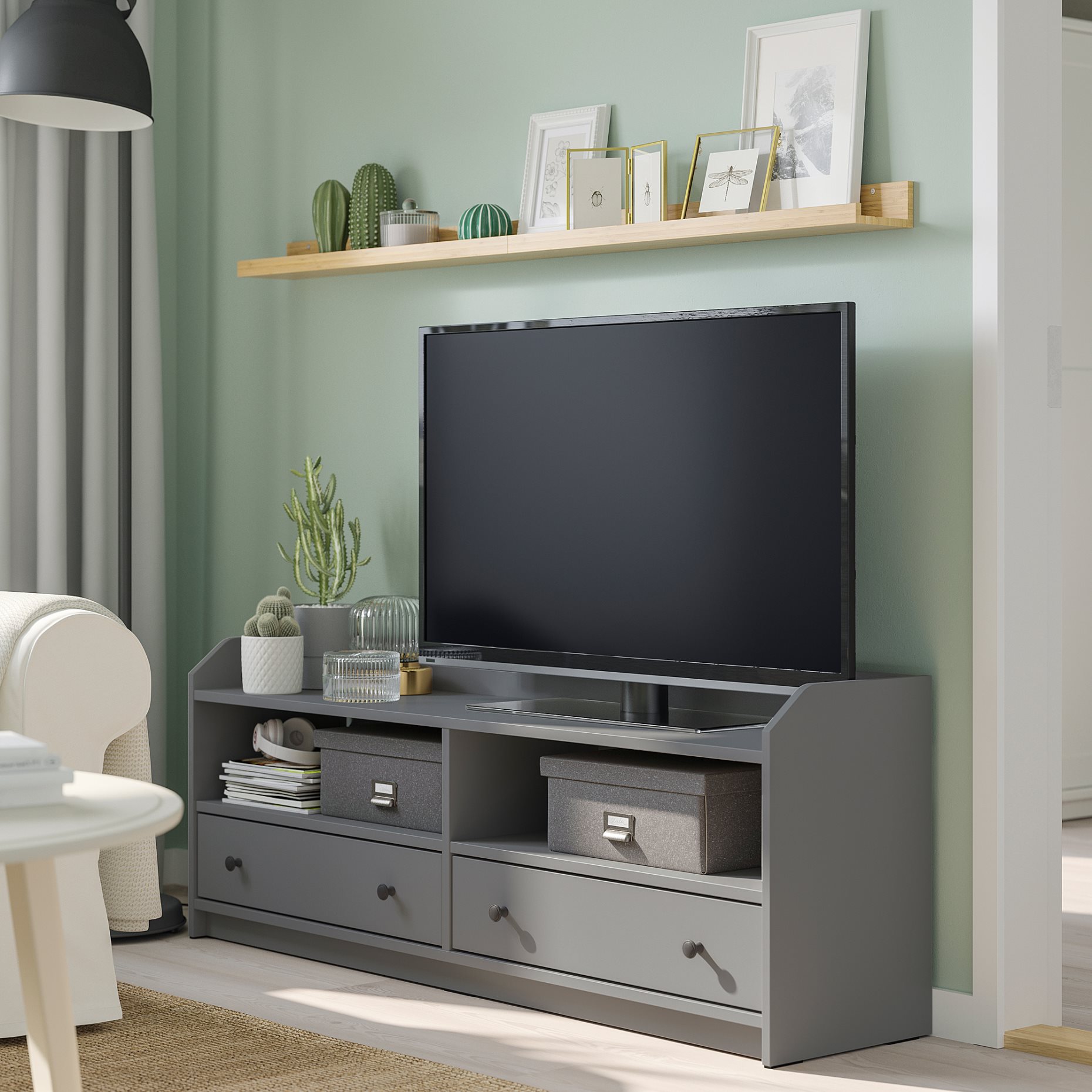 TJOG, storage box with lid, 25x36x15 cm, 404.776.65