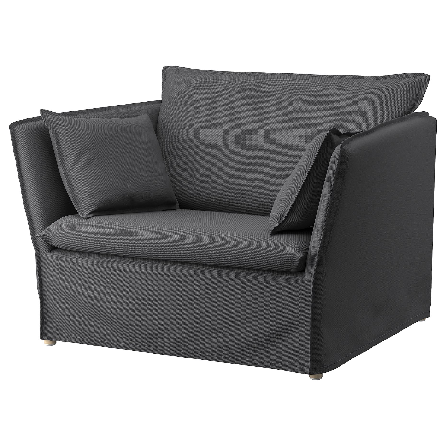 BACKSÄLEN, cover for 1,5-seat armchair, 404.972.63