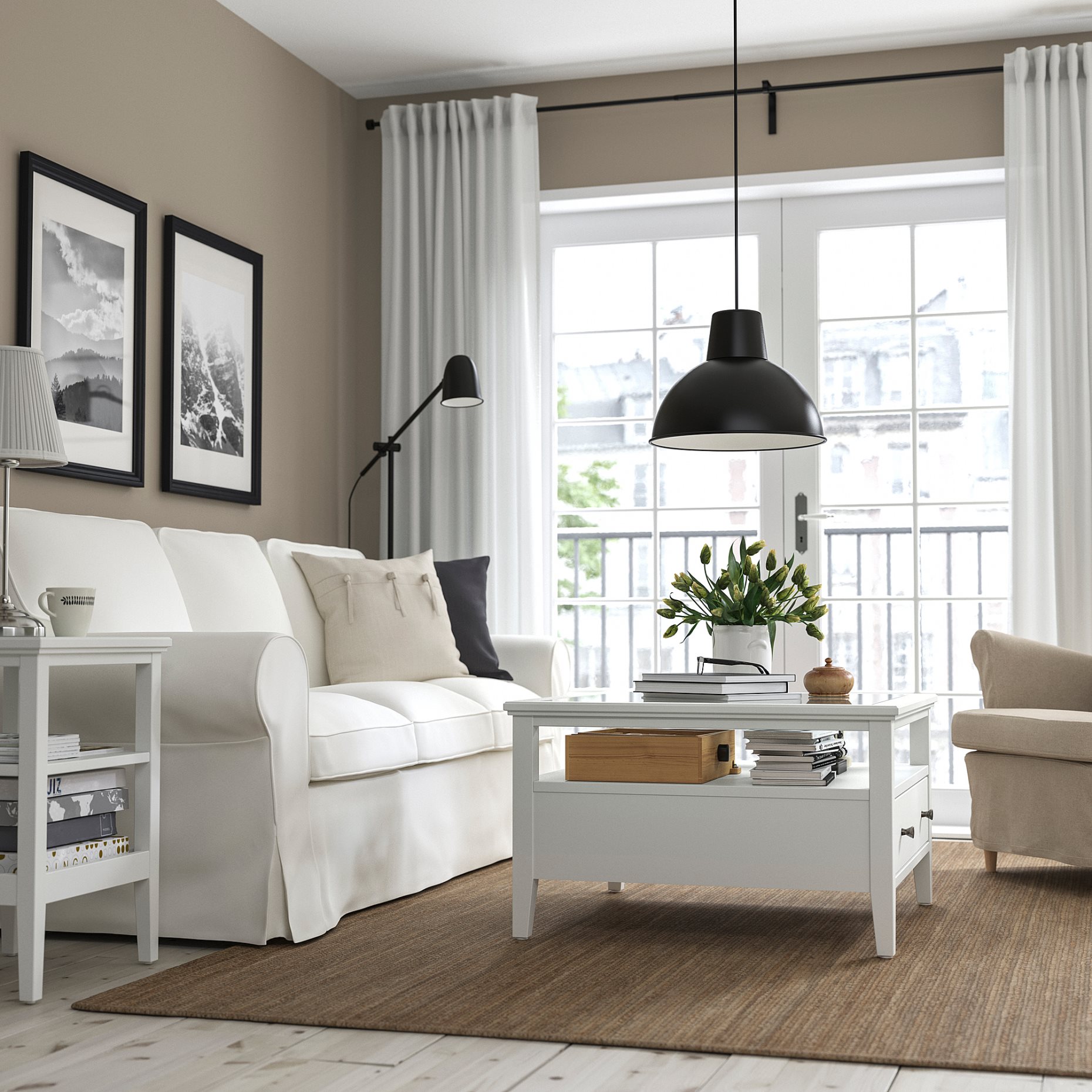 IDANÄS, τραπέζι μέσης, 80x80 cm, 405.000.05