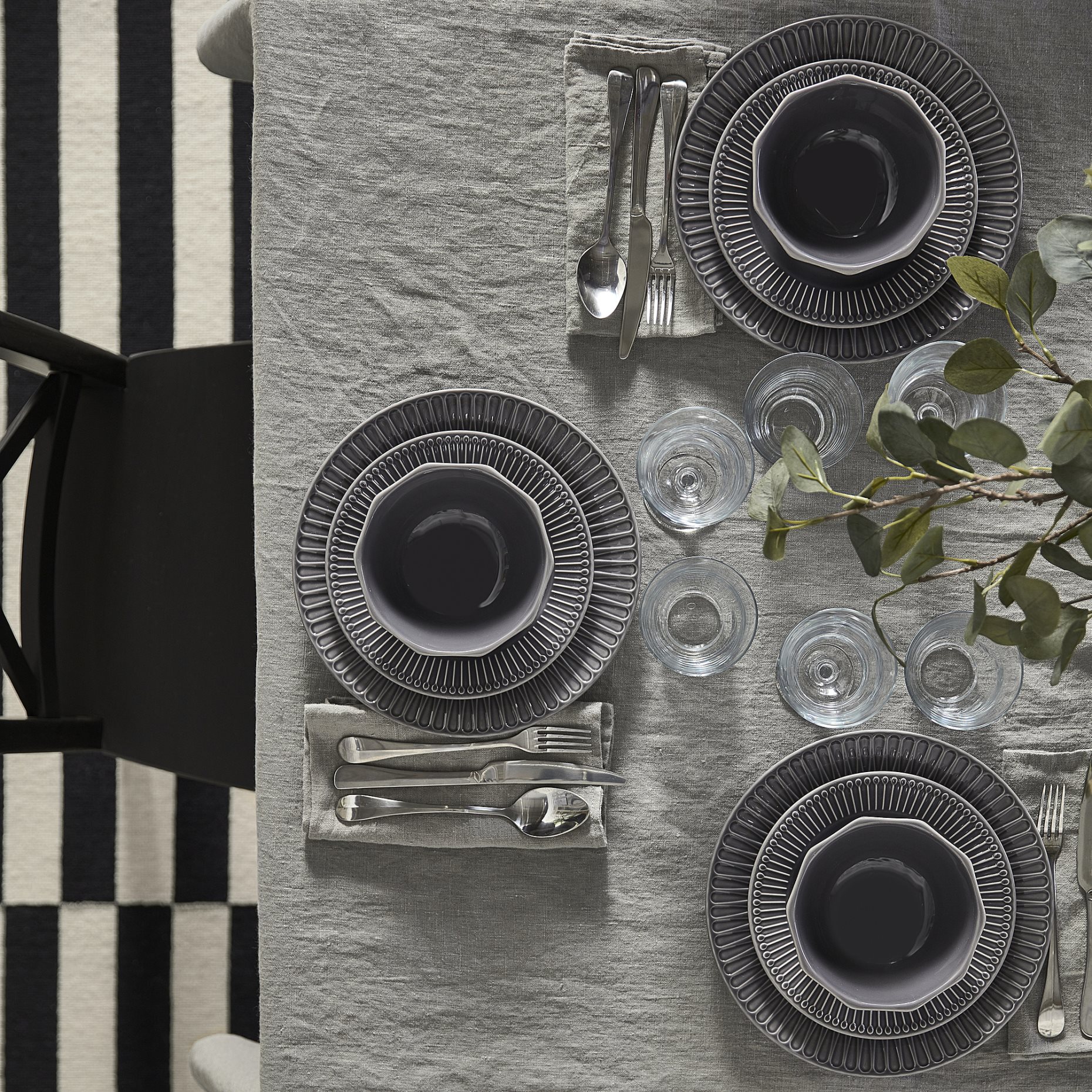 STRIMMIG, πιάτο φρούτου/κεραμικό/4 τεμ. 21 cm, 405.056.49