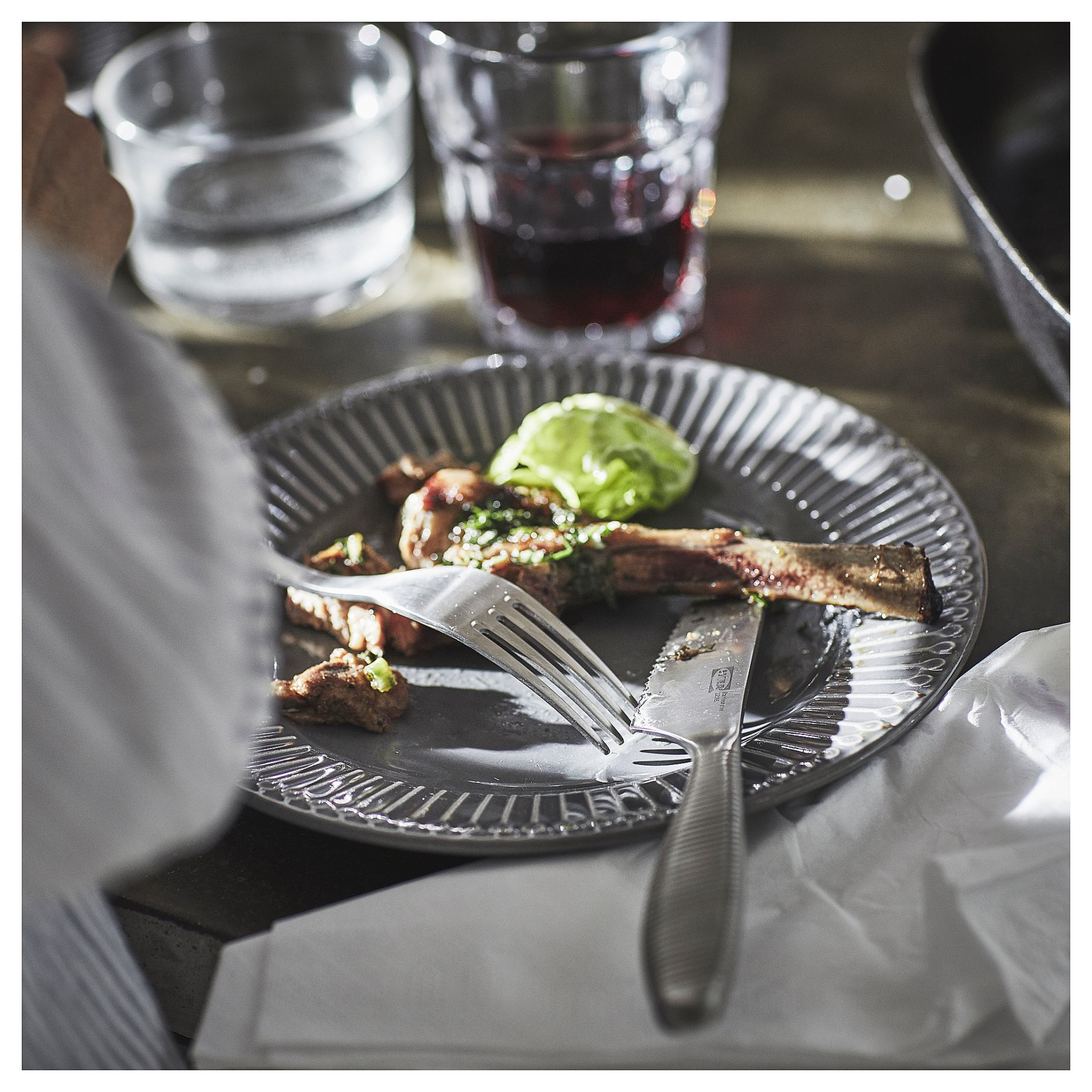 STRIMMIG, πιάτο φρούτου/κεραμικό/4 τεμ. 21 cm, 405.056.49