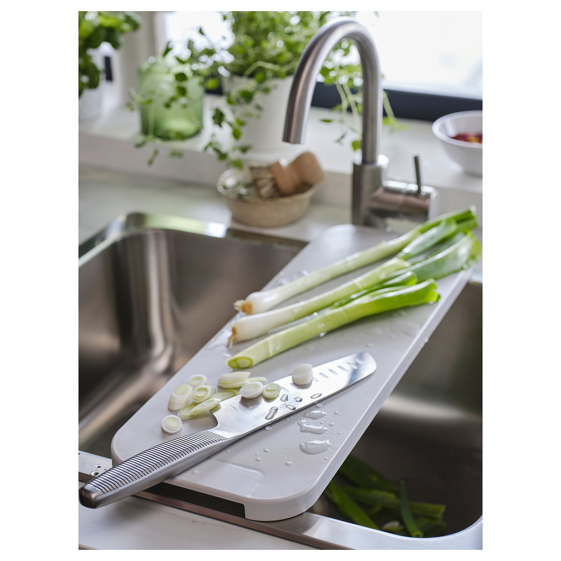 LILLHAVET, chopping board, 48x17 cm, 405.128.00