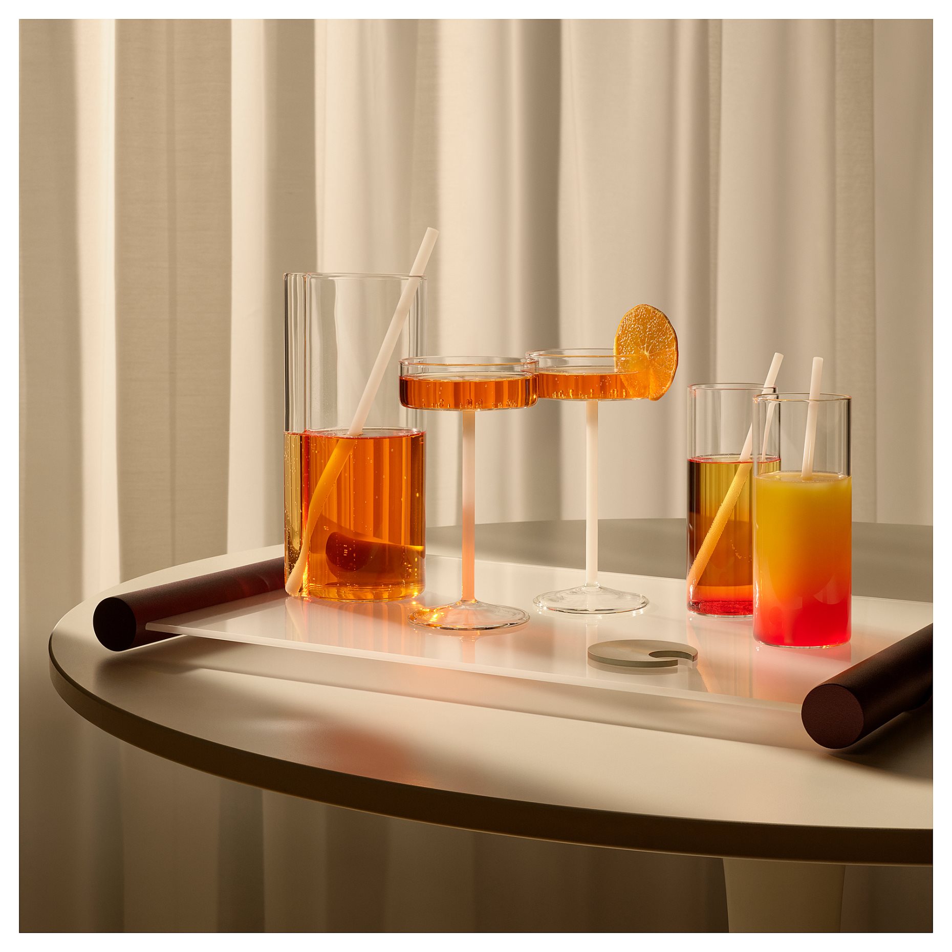 VARMBLIXT, drink stirrer/glass, 6 pack, 405.299.52