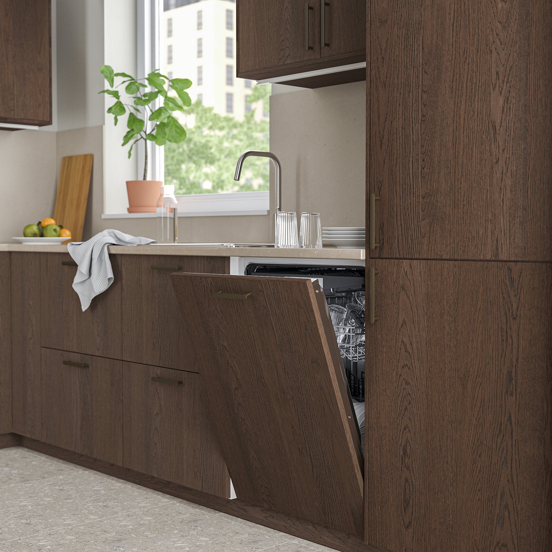 TORSBODA, integrated dishwasher/IKEA 700, 60 cm, 405.480.88