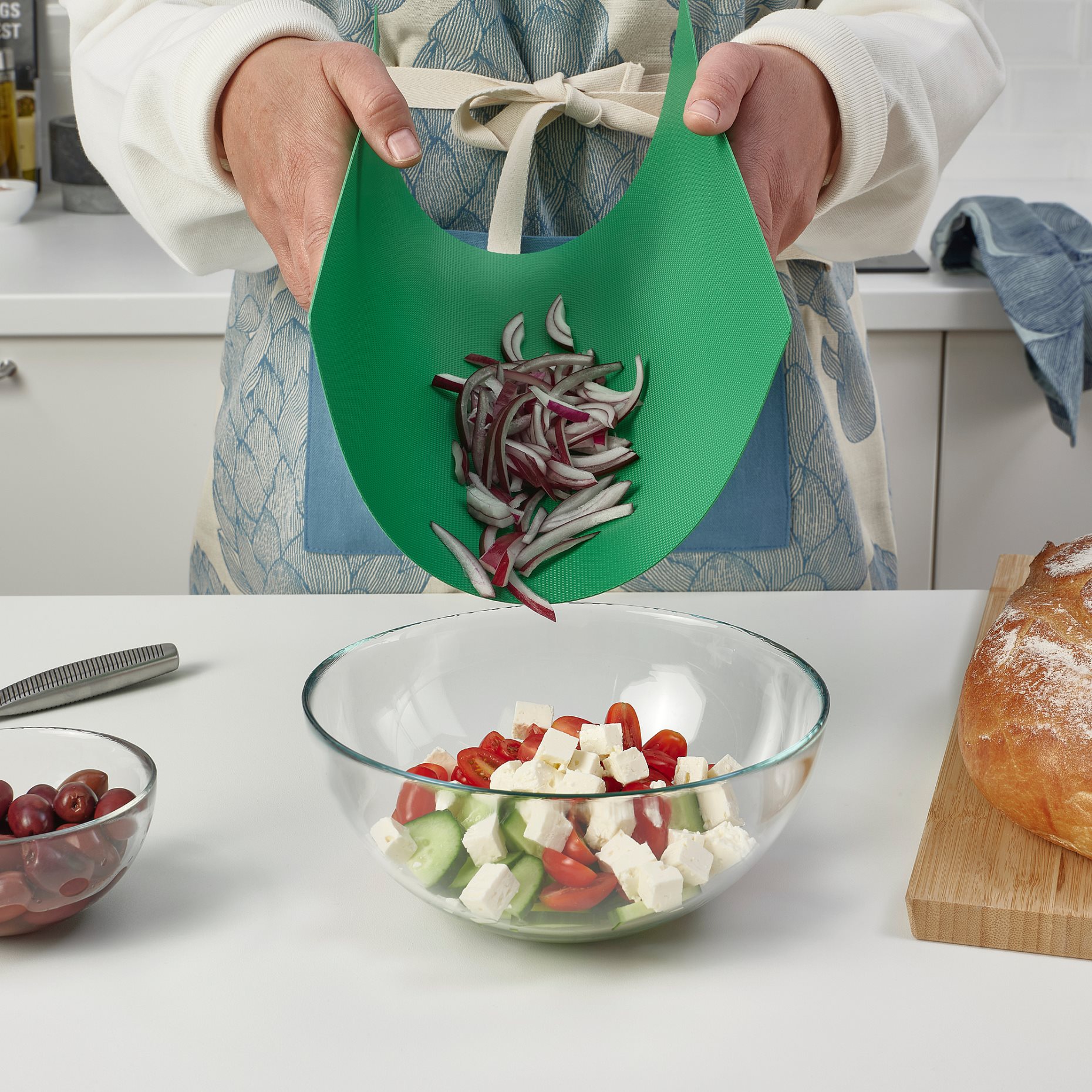 FINFÖRDELA, εύκαμπτη επιφάνεια κοπής, 2 τεμ. 28x36 cm, 405.596.80