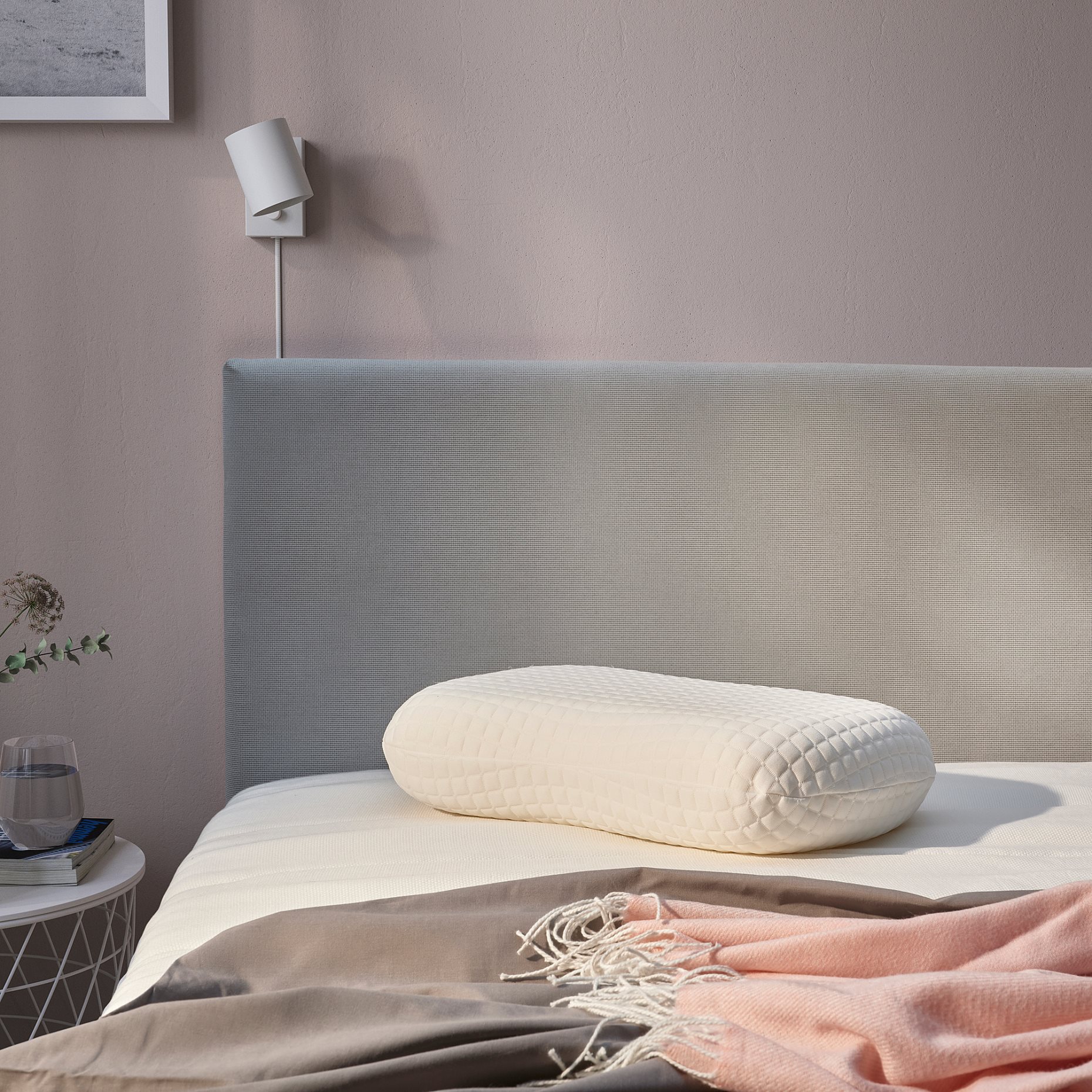 NORDSTÅLÖRT, ergonomic pillow side/back sleeper, 35x50 cm, 405.602.83