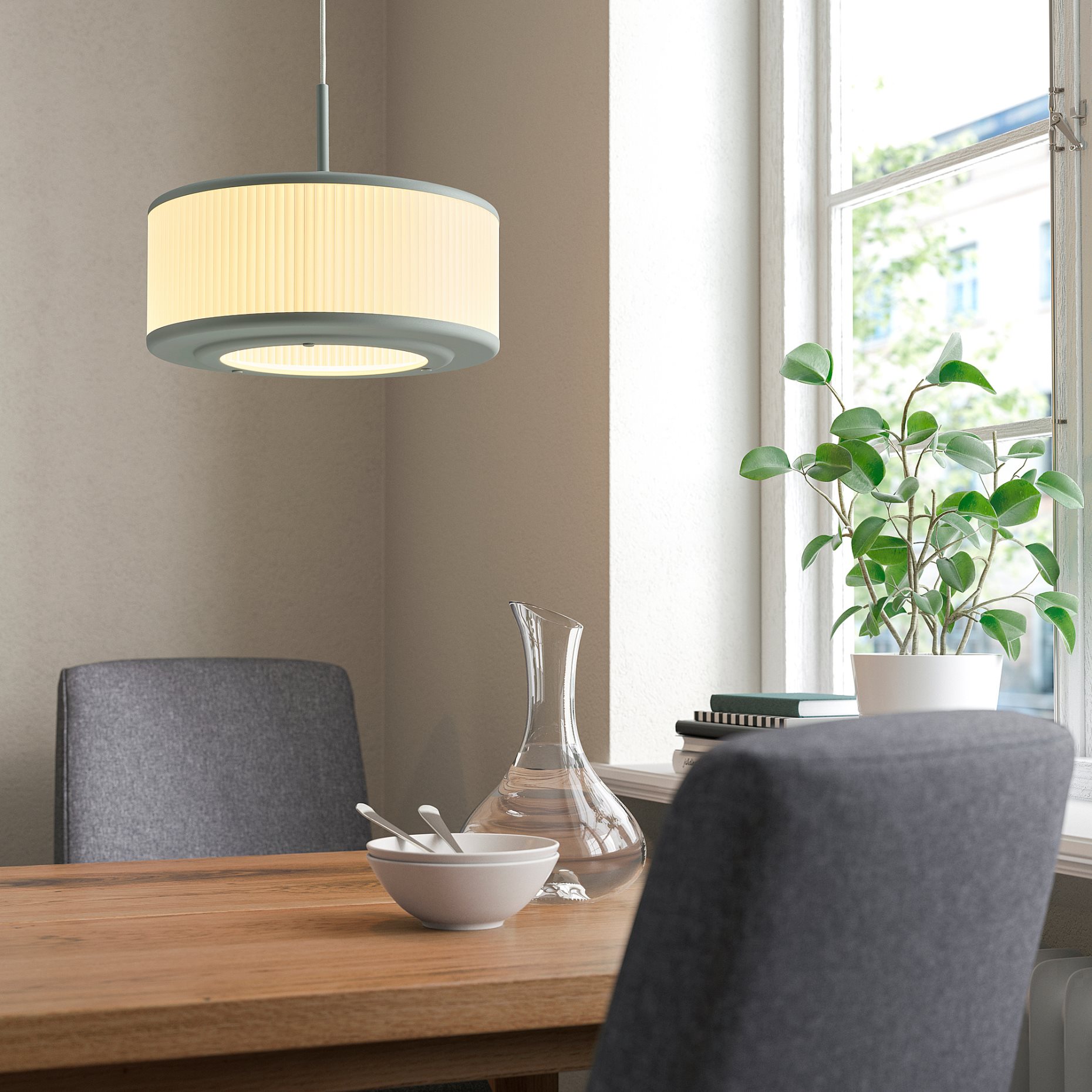 REMTANG, pendant lamp, 38 cm, 405.664.21