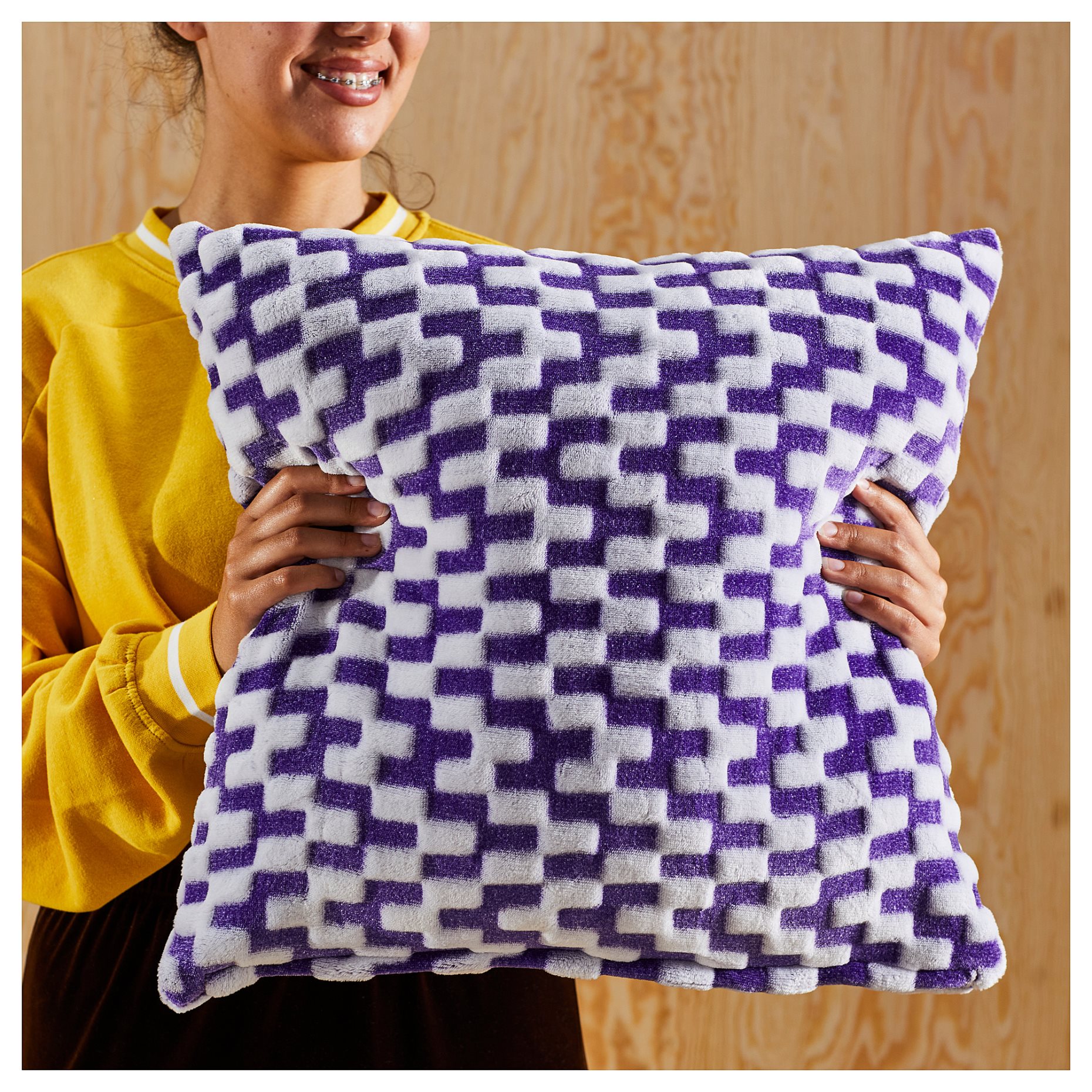 BLASKATA, cushion cover, 50x50 cm, 405.695.18