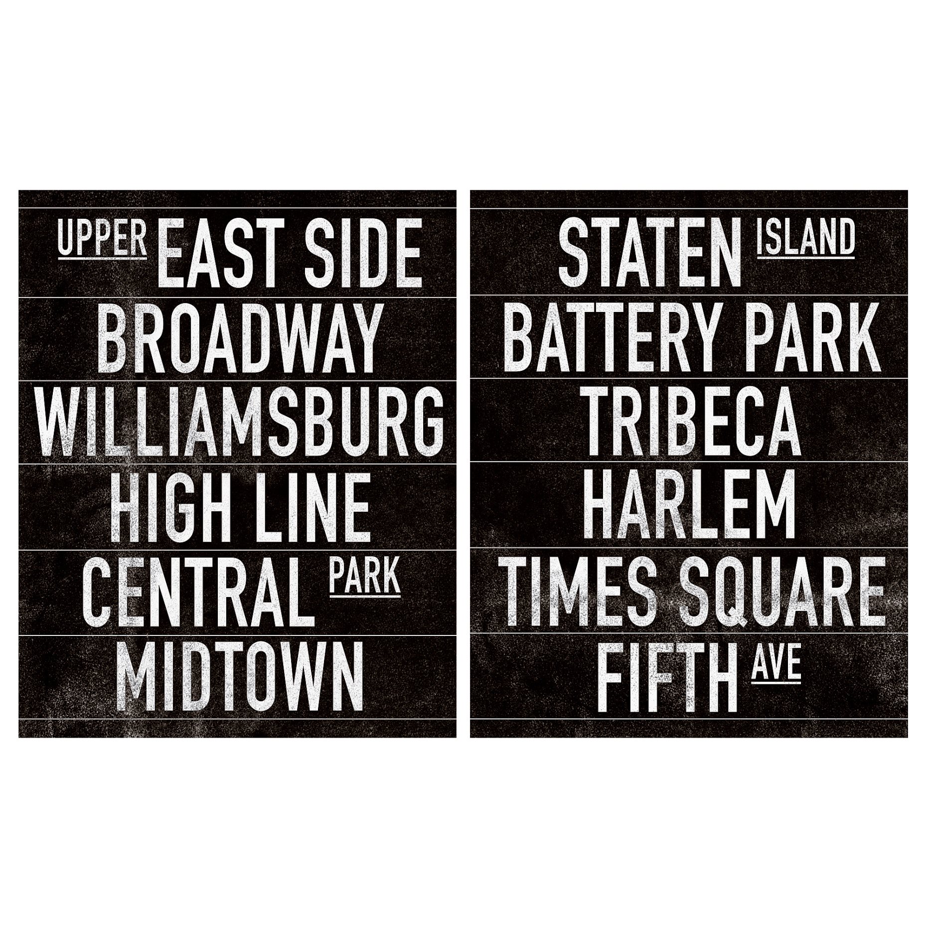 PJÄTTERYD, πίνακας/ταξίδια στη Νέα Υόρκη, 2 τεμ. 40x50 cm, 405.712.91