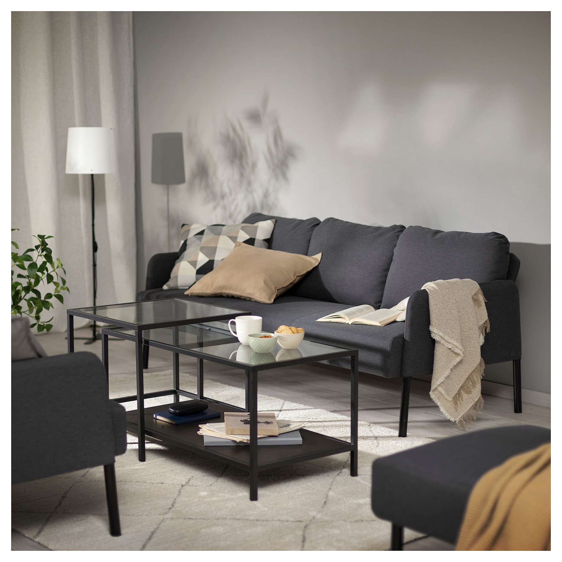 GLOSTAD, 3-seat sofa, 405.732.85