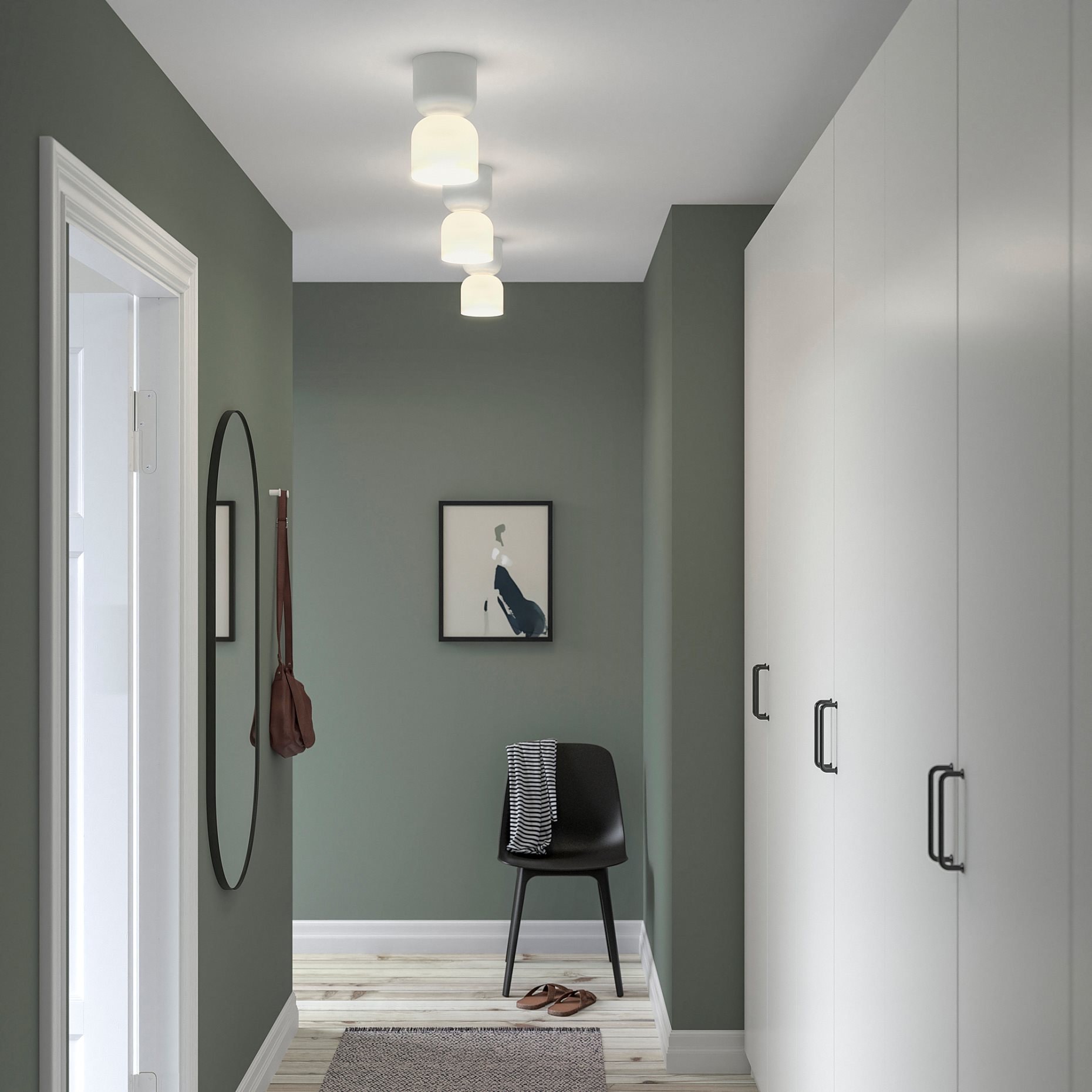 HAMNFYR, ceiling lamp, 14 cm, 405.735.39