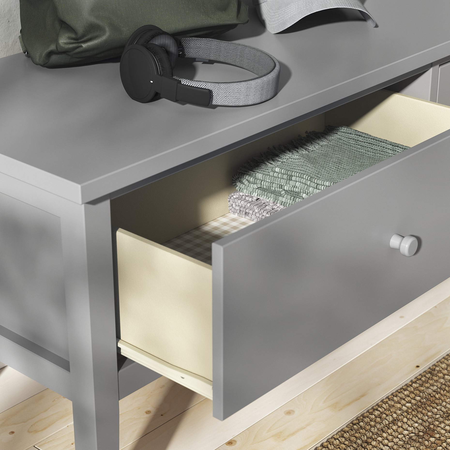 GULLABERG, πάγκος με αποθηκευτικό χώρο, 148x43x52 cm, 405.739.59