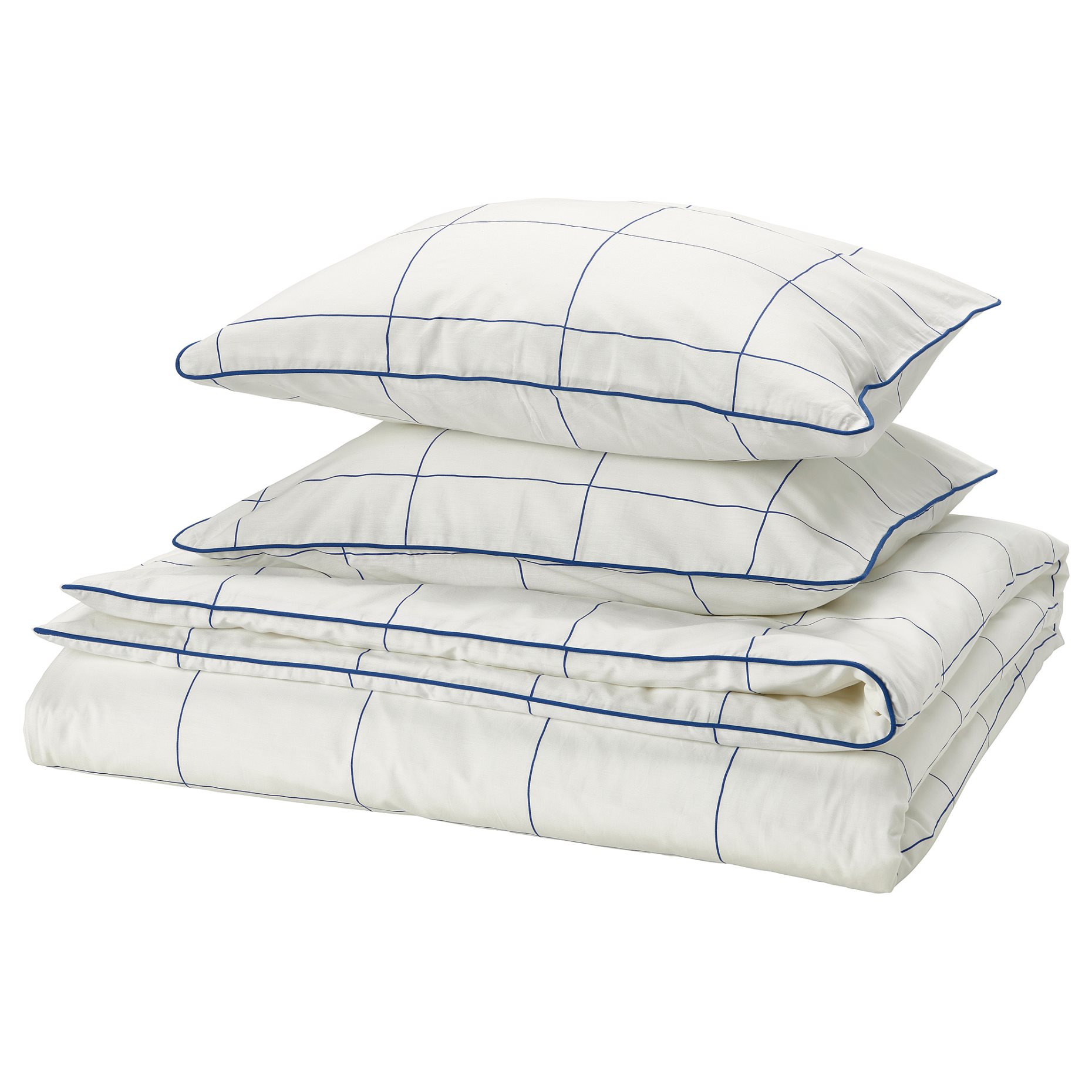 BREDVECKLARE, duvet cover and 2 pillowcases, 240x220/50x60 cm, 405.793.34