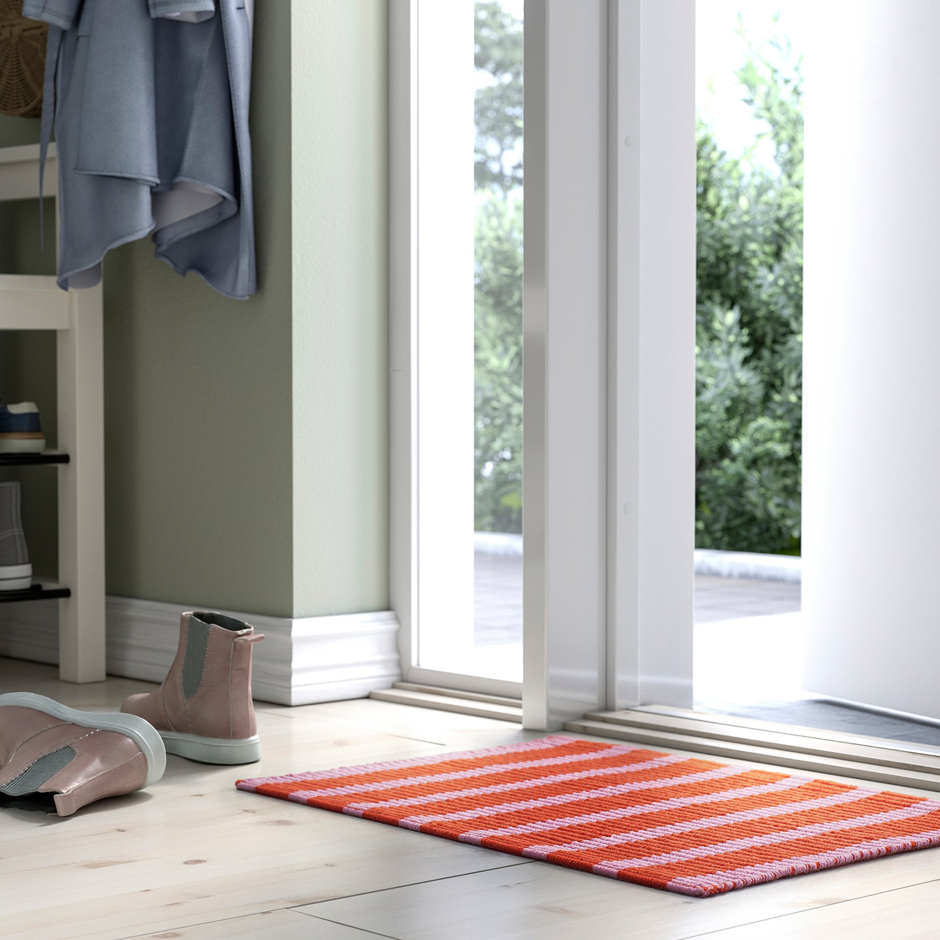 VAGSKYLT, χαλάκι εισόδου, 40x60 cm, 405.825.29