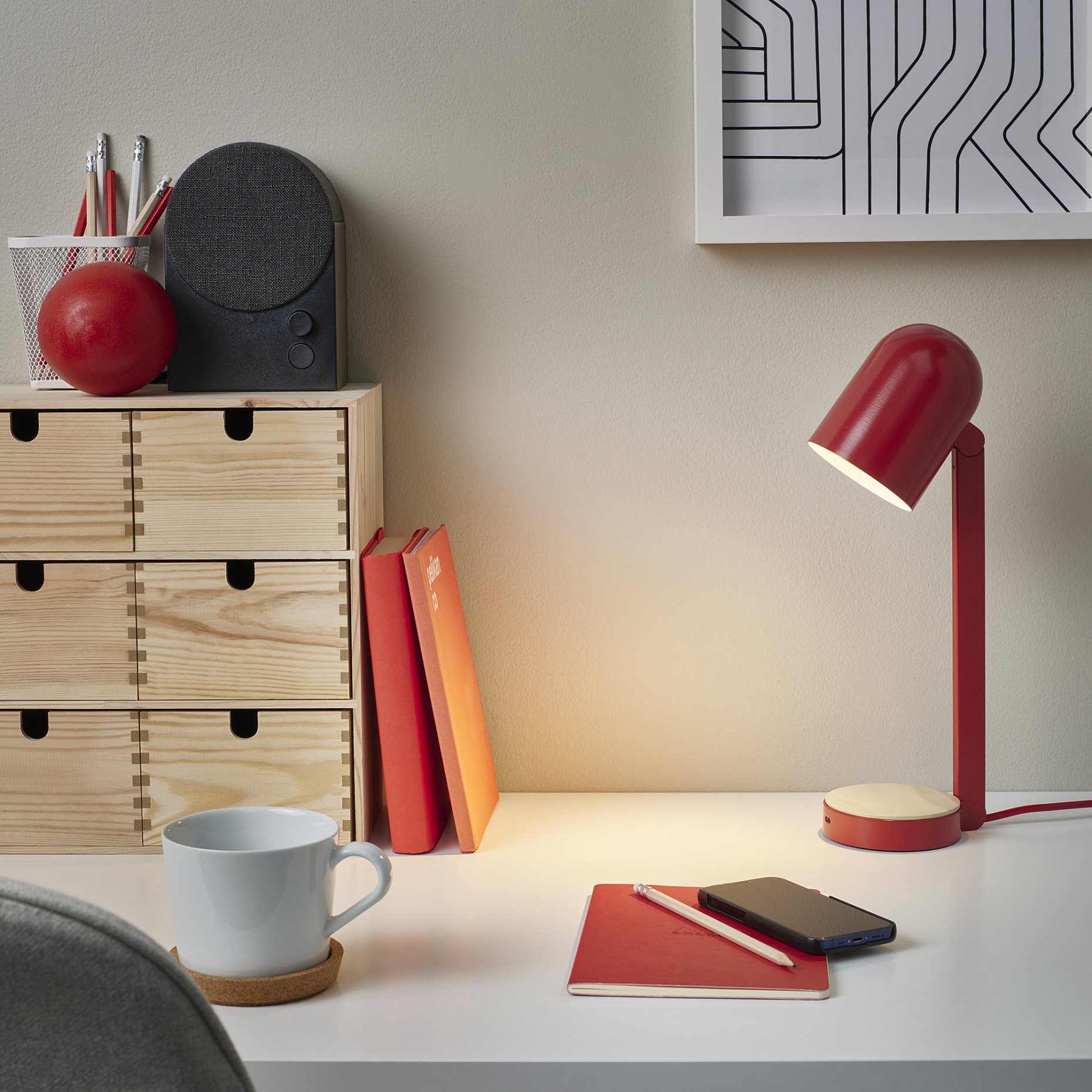 ENSMÄRKE, desk lamp, 405.955.60