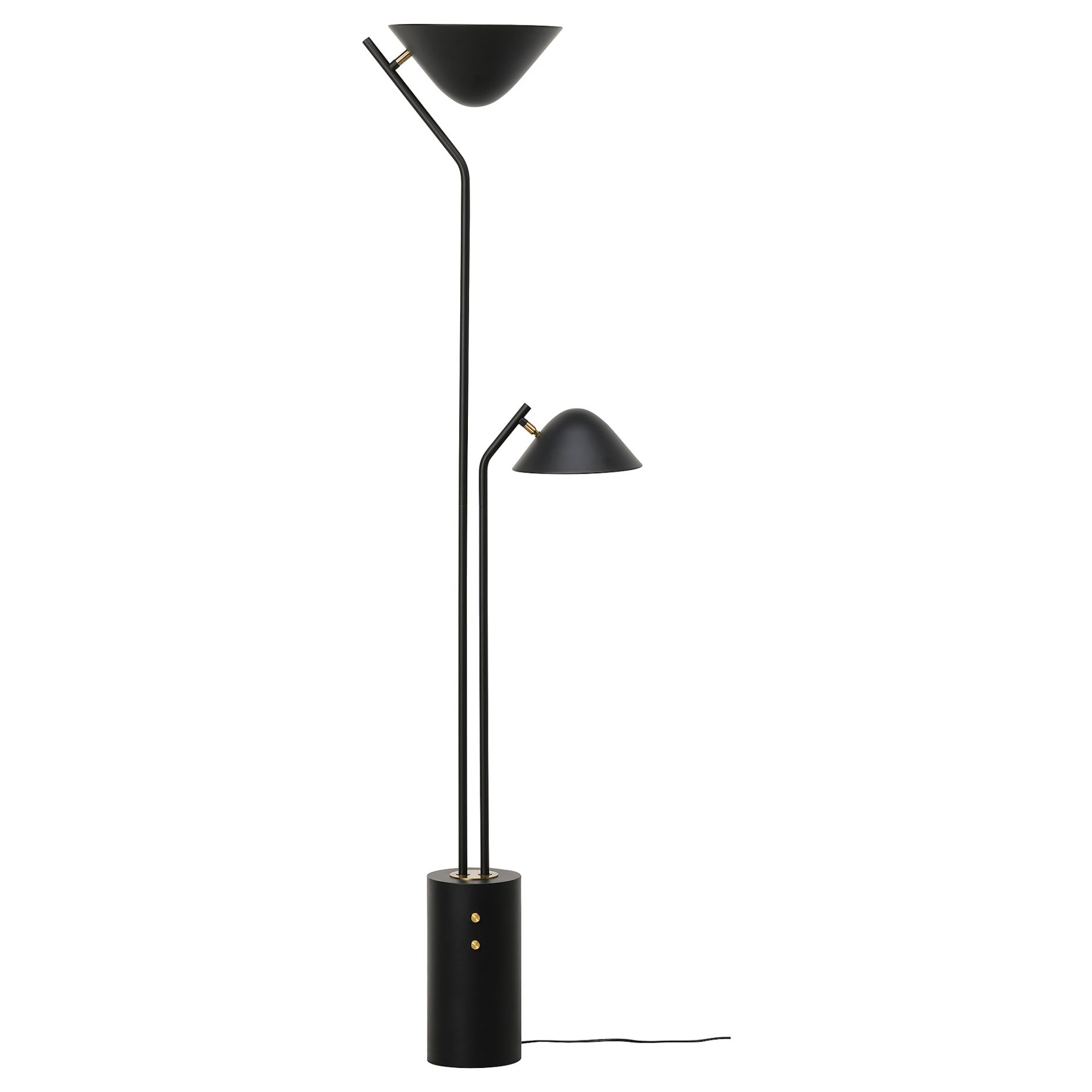 TRÅDNATE, floor uplighter/reading lamp, 180 cm, 405.960.55