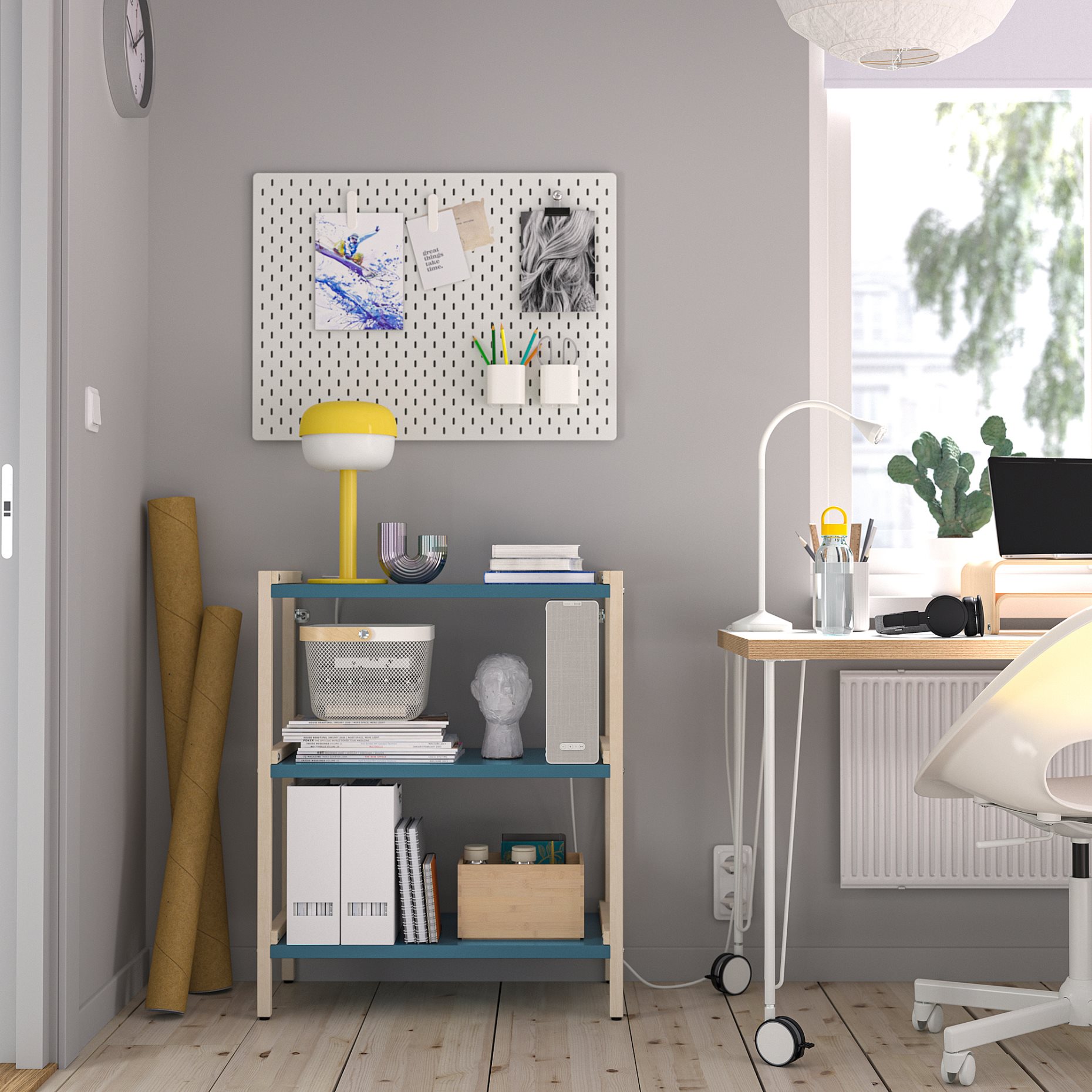 EKENABBEN, ανοιχτή μονάδα ραφιών, 70x34x86 cm, 405.963.95