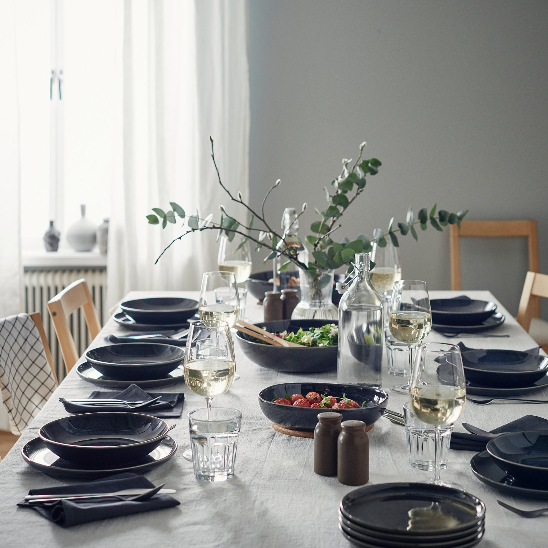 GLADELIG, deep plate, 21 cm, 405.969.89