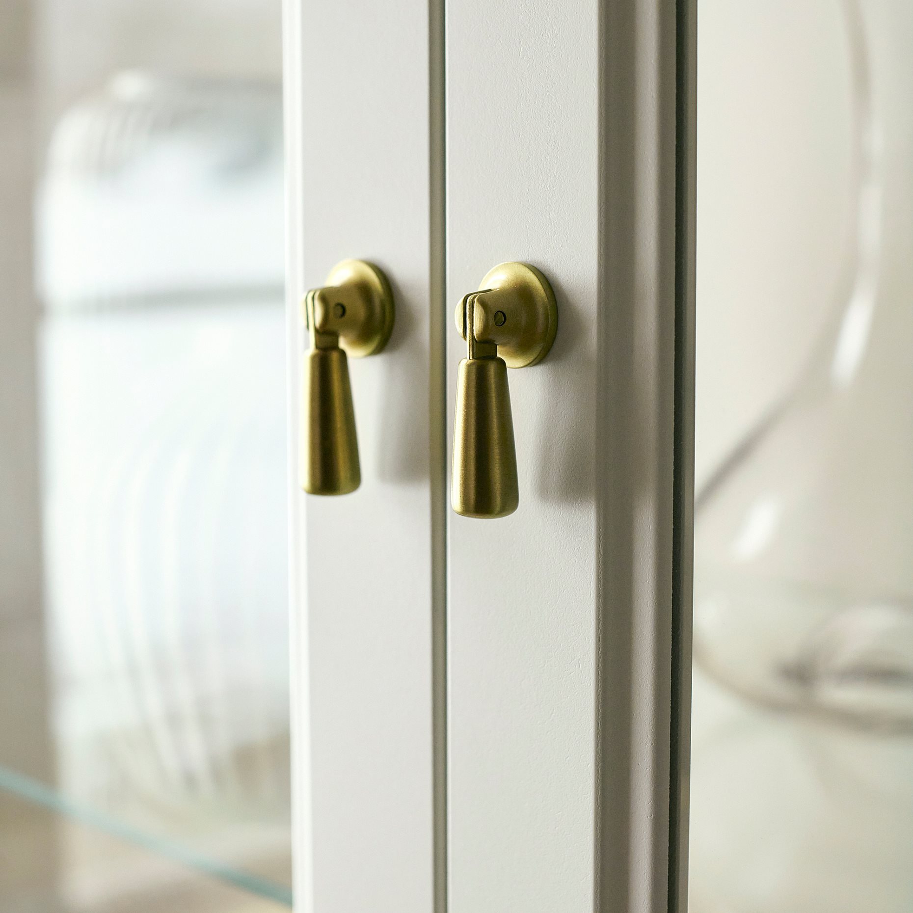 FÄRJKARL, ντουλάπι βιτρίνα, 87x45x161 cm, 405.976.44