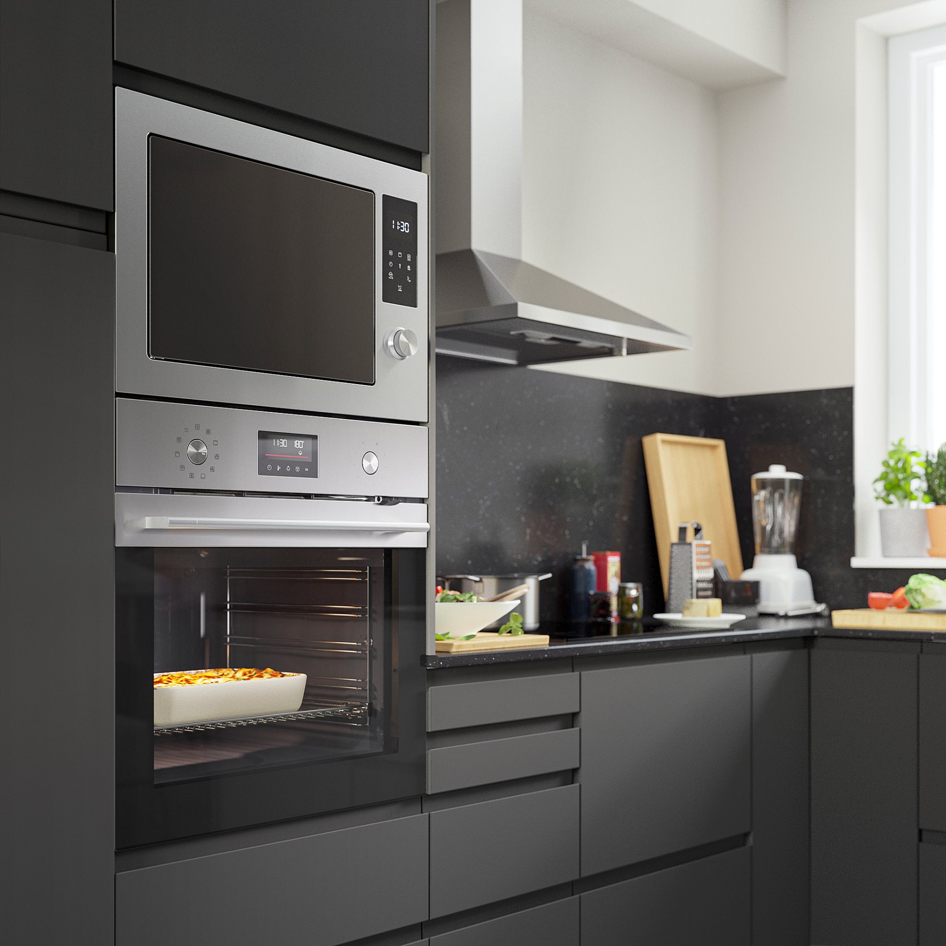 FRILLESBO, true fan oven/pyrolytic/added steam function,  IKEA 500, 406.002.36