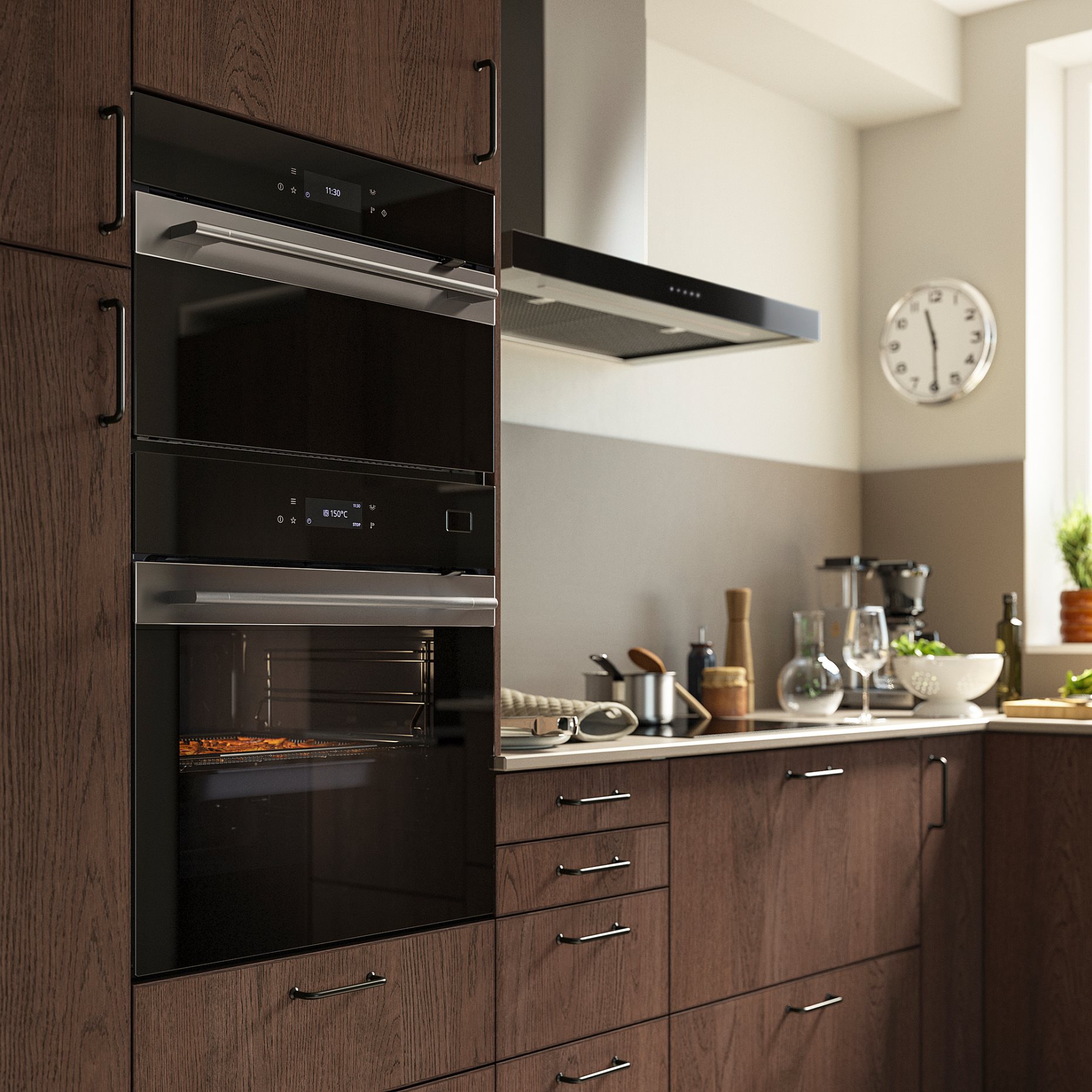 FRILLESBO, true fan oven full steam/air fry function/IKEA 700, 406.002.84