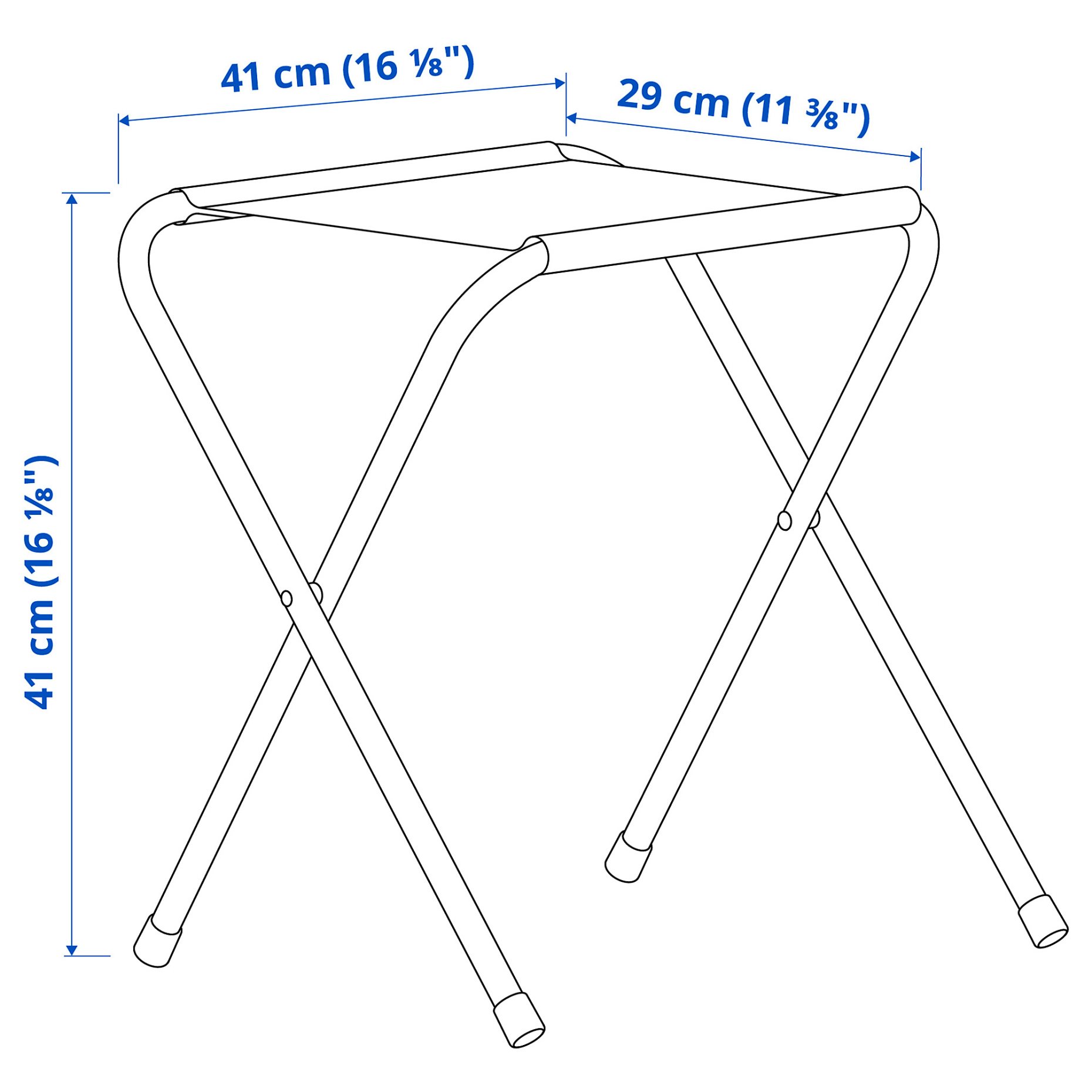 STRANDÖN, folding stool, 406.004.58
