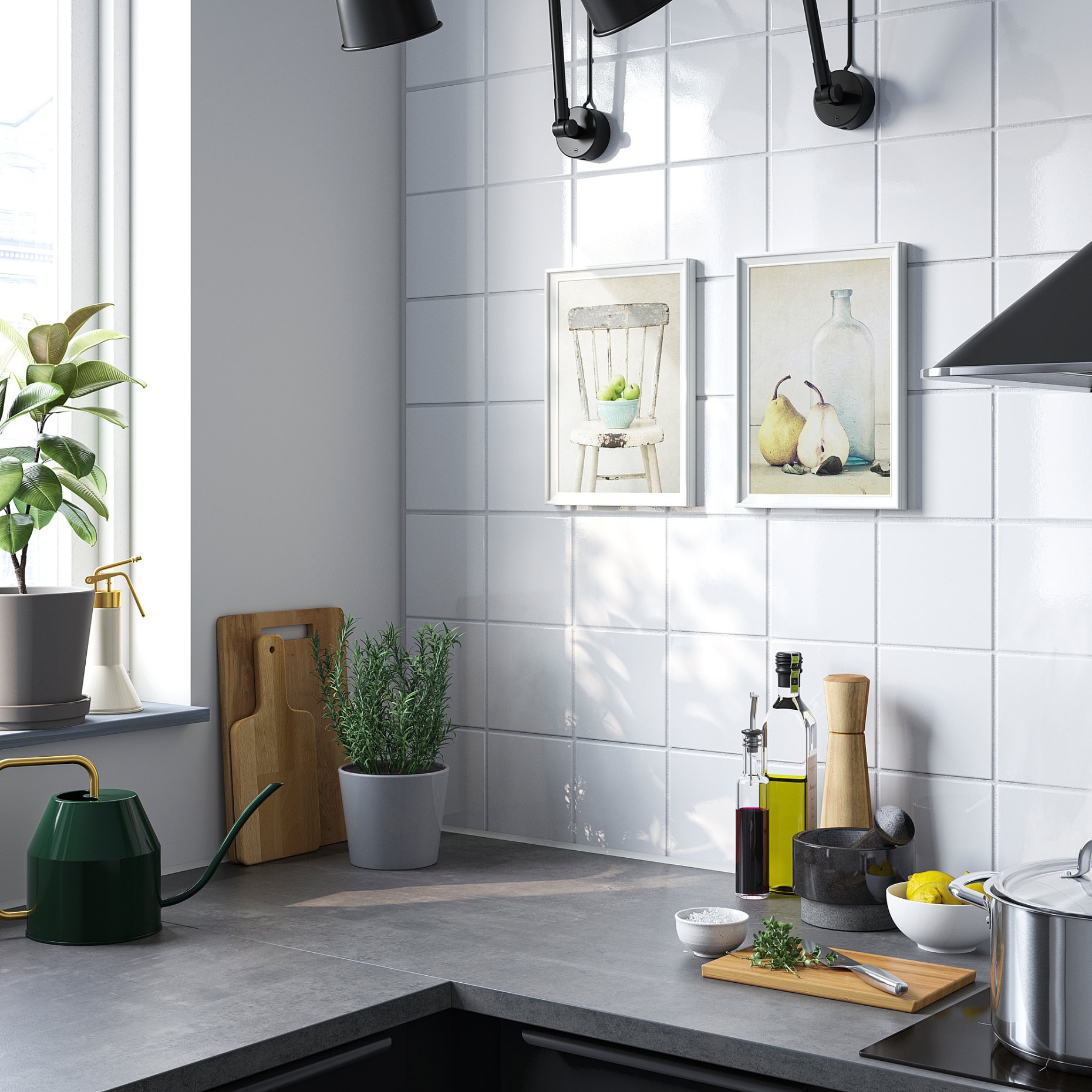 BILD, πόστερ/νεκρή φύση με φρούτα, 2 τεμ. 21x30 cm, 406.019.62