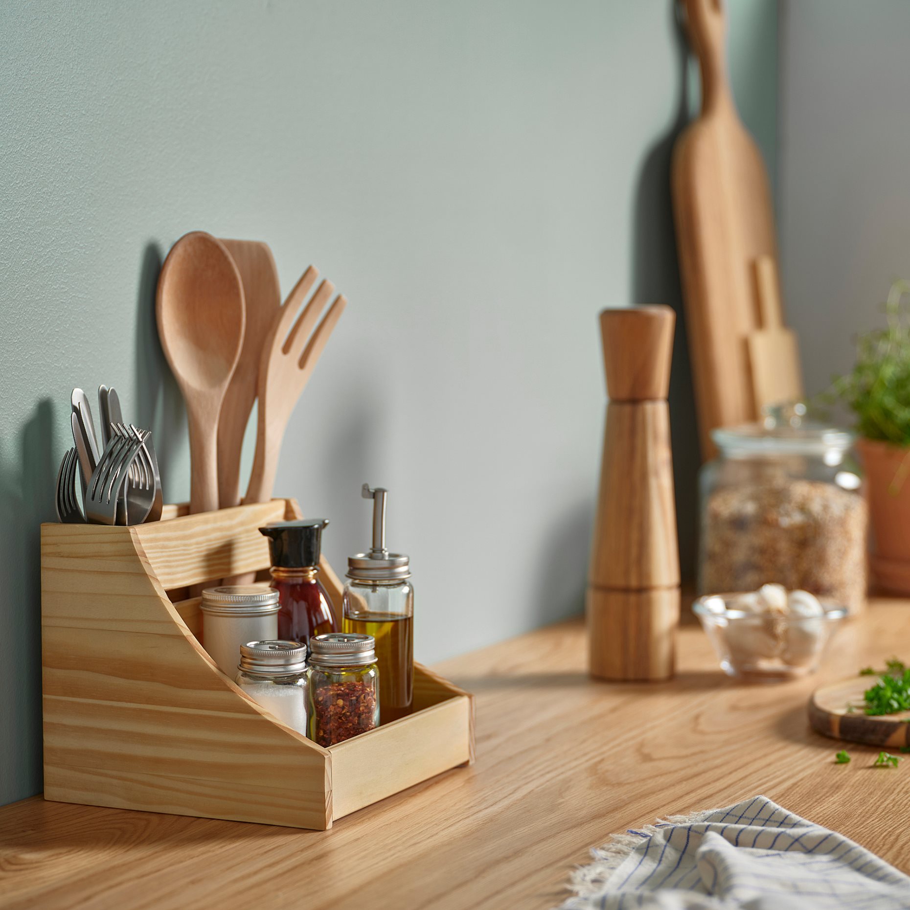 CHOKLADHAJ, kitchen countertop organiser, 20x18x16 cm, 406.054.89