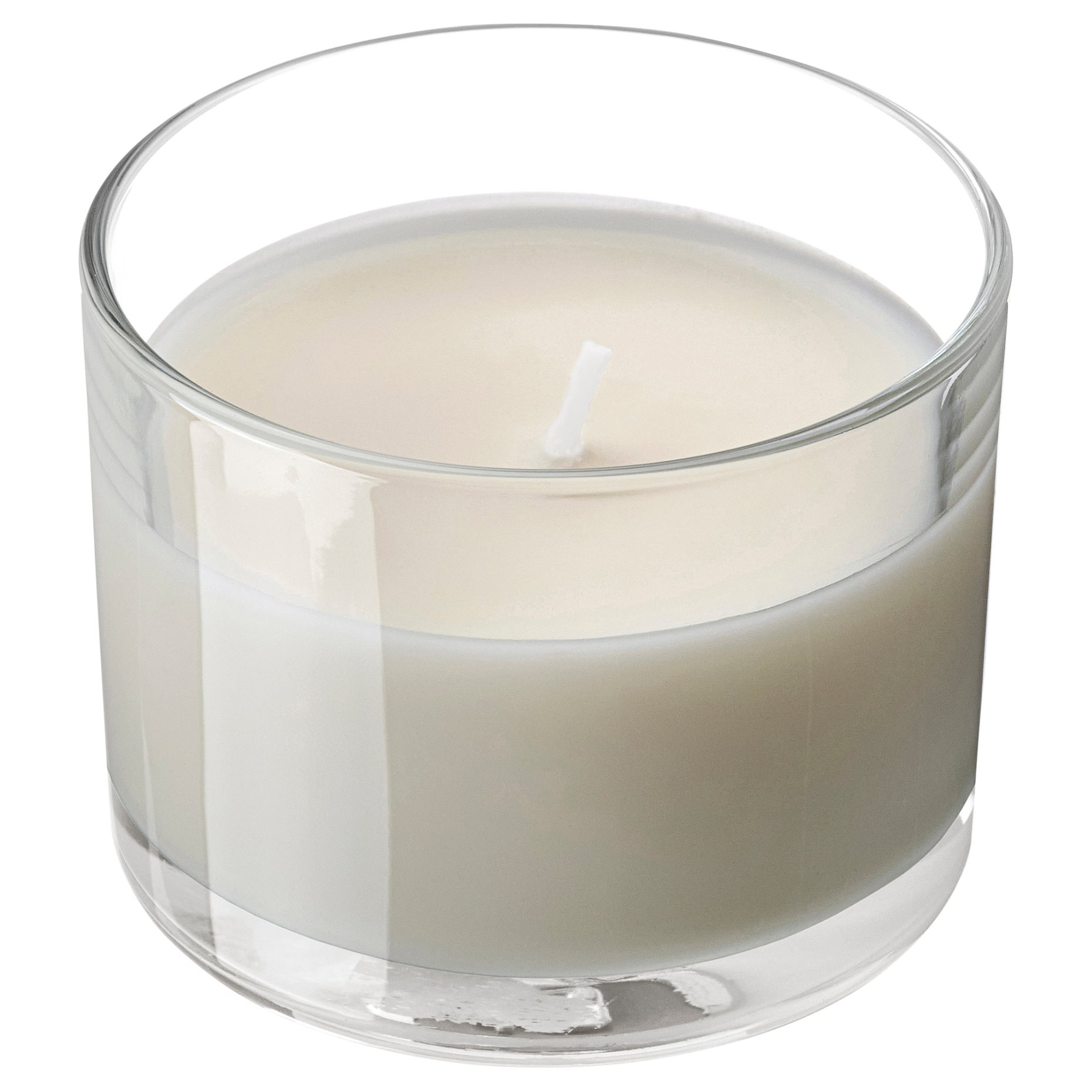 LOTSFÅGEL, scented candle in glass/Vanilla, 20 hr, 406.084.64