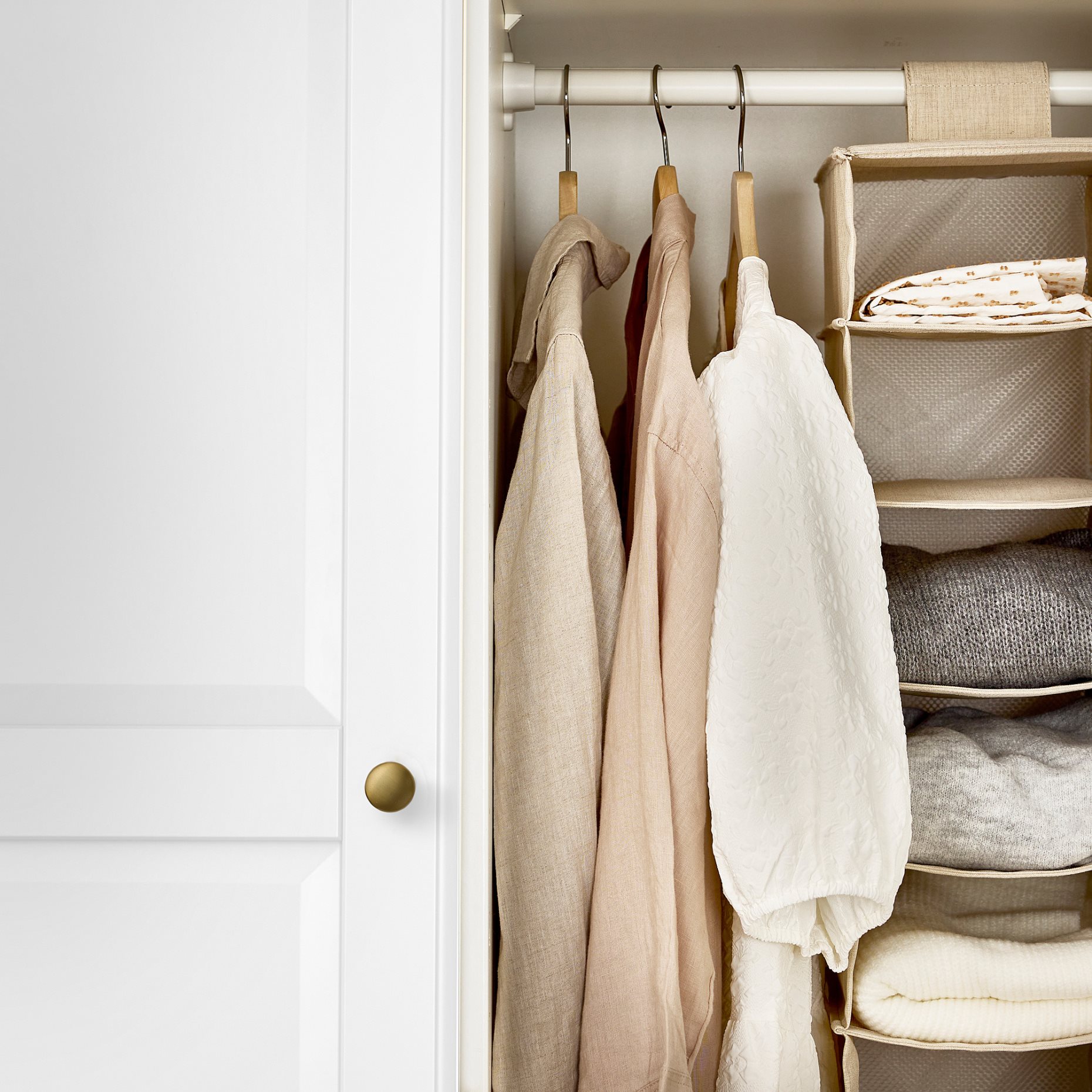 PURRPINGLA, hanging storage with 6 compartments, 22x34x80 cm, 406.122.63