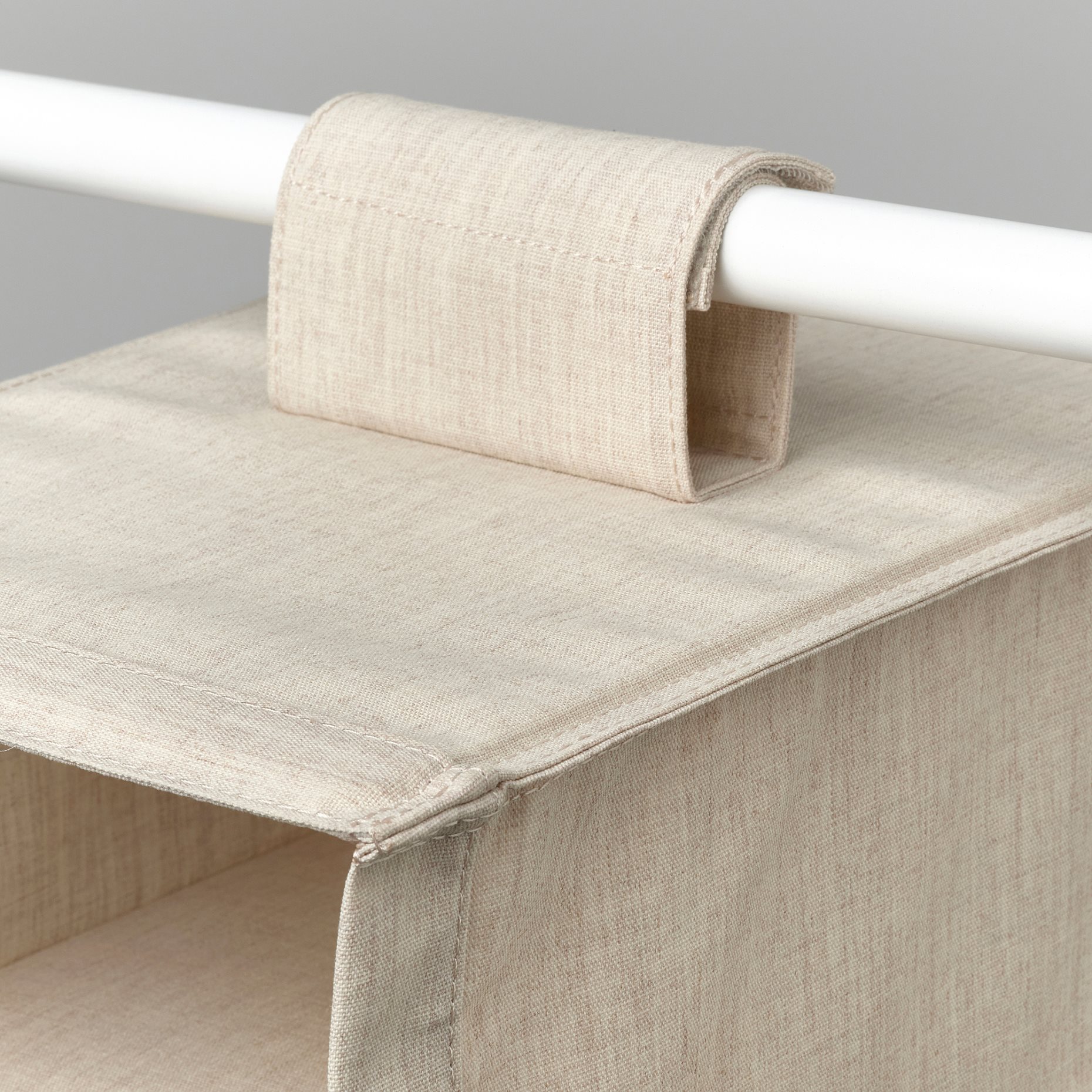 PURRPINGLA, hanging storage with 6 compartments, 22x34x80 cm, 406.122.63