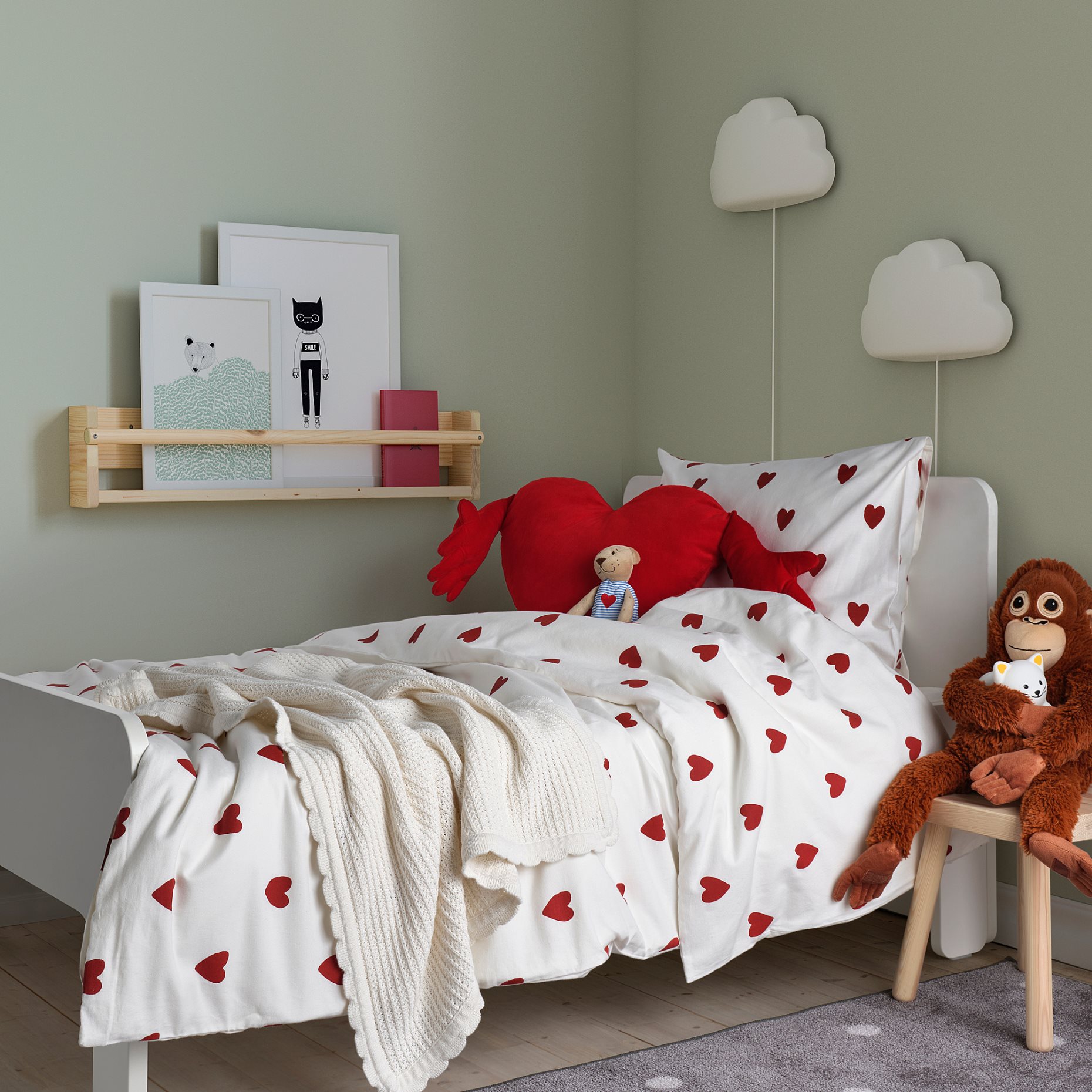 BARNDRÖM, duvet cover and pillowcase, 150x200/50x60 cm, 406.236.19