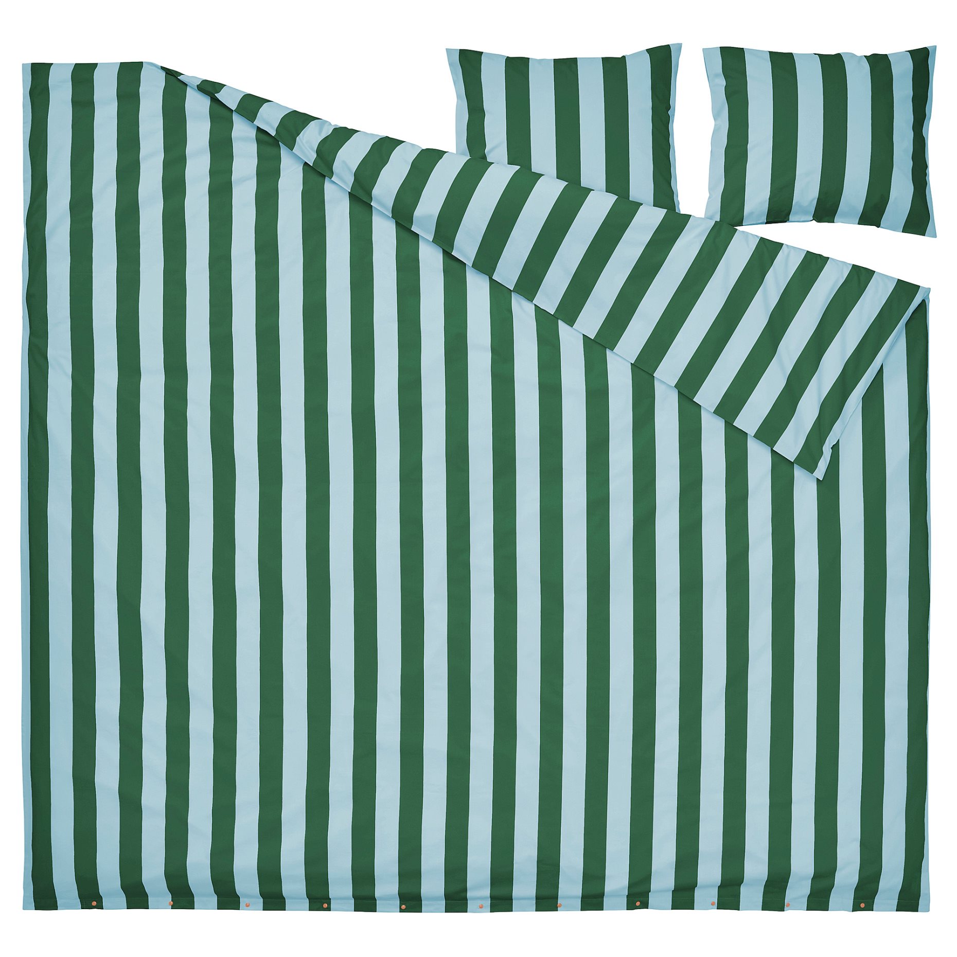 SLANHOSTMAL, duvet cover and 2 pillowcases, 240x220/50x60 cm, 406.329.06