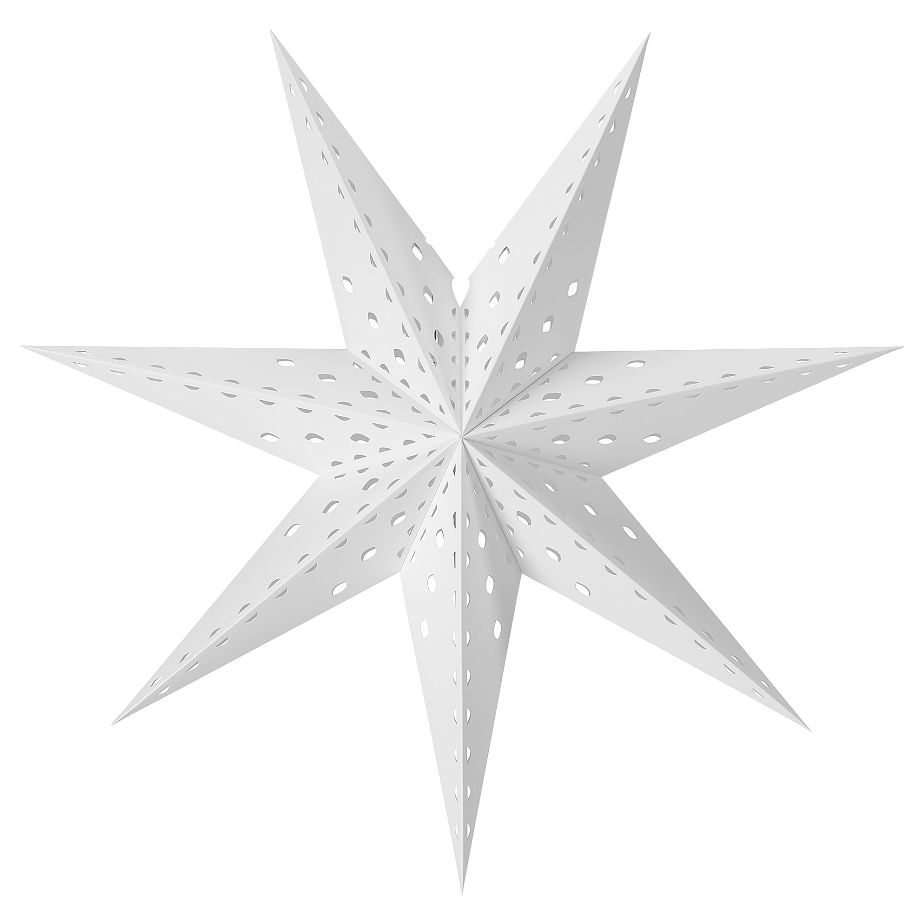 STRÅLA, lamp shade star/with hole pattern, 70 cm, 406.398.80