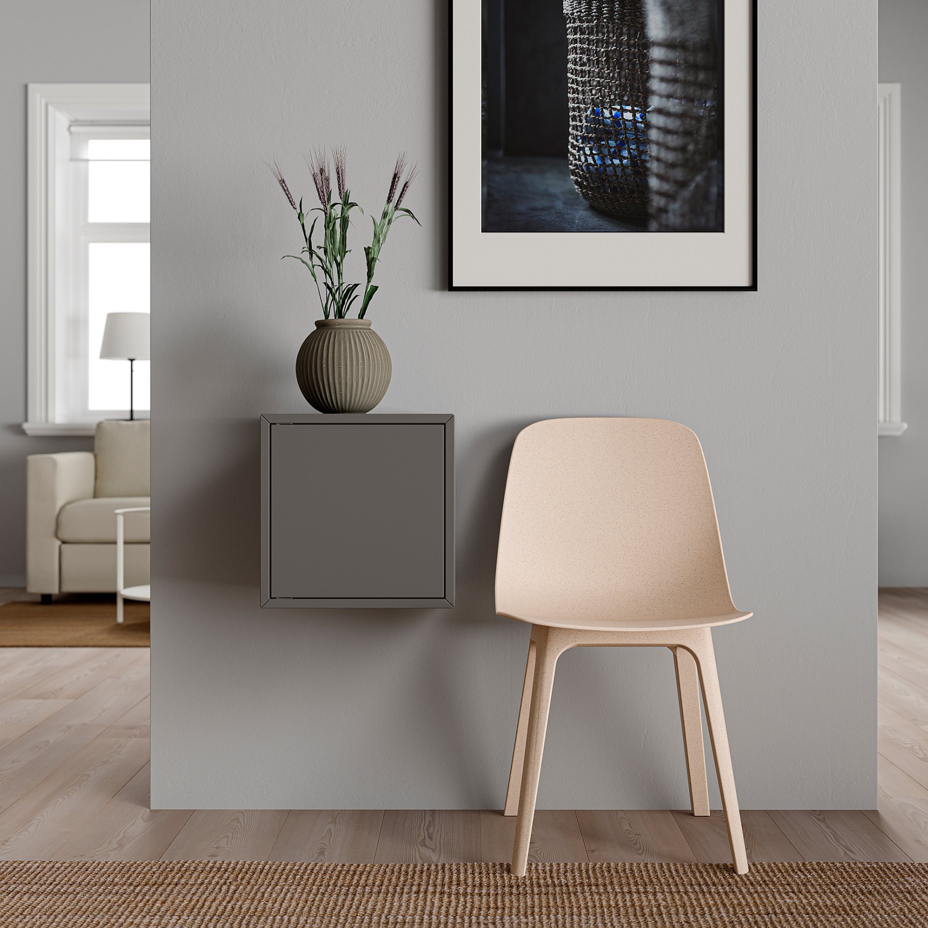 EKET, wall-mounted shelving unit, 493.076.40