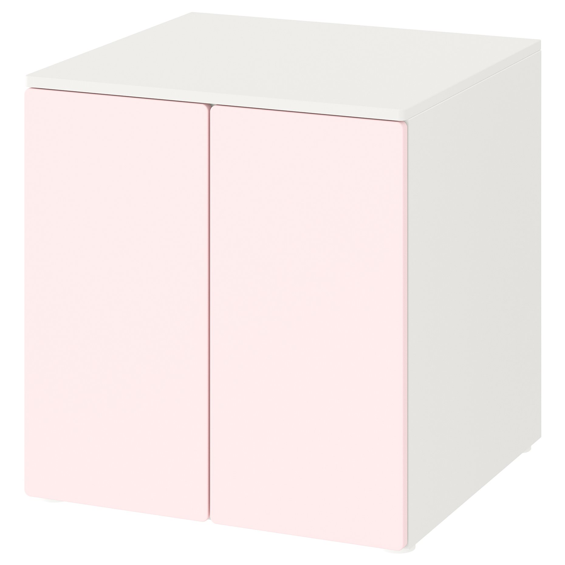 SMASTAD/PLATSA, cabinet with 1 shelf, 60x57x63 cm, 493.896.69