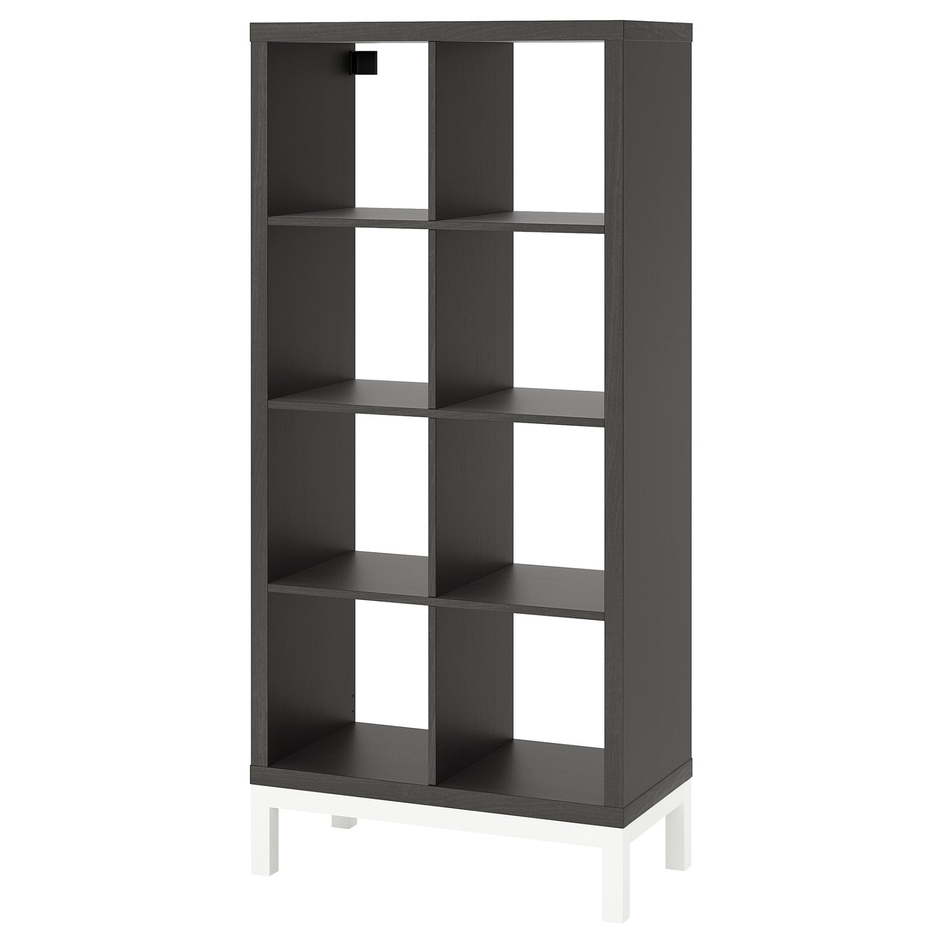 KALLAX, shelving unit with underframe, 77x164 cm, 494.426.43