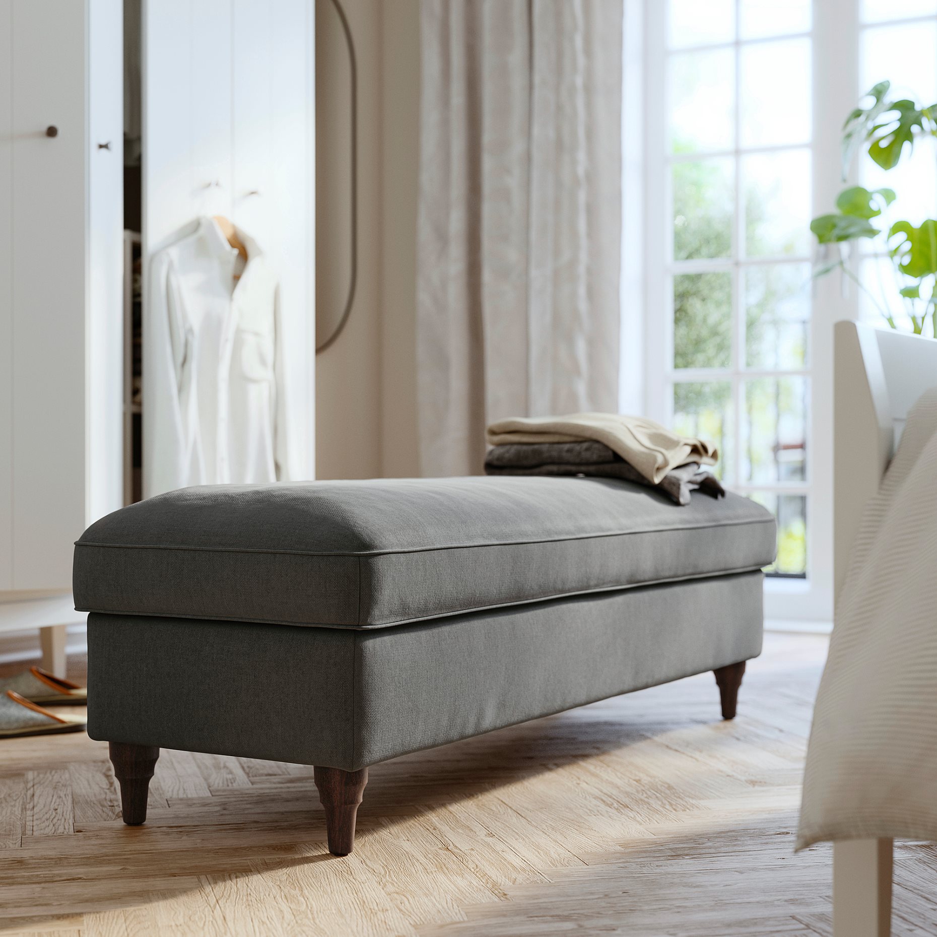 ESSEBODA, bench with storage, 494.434.02