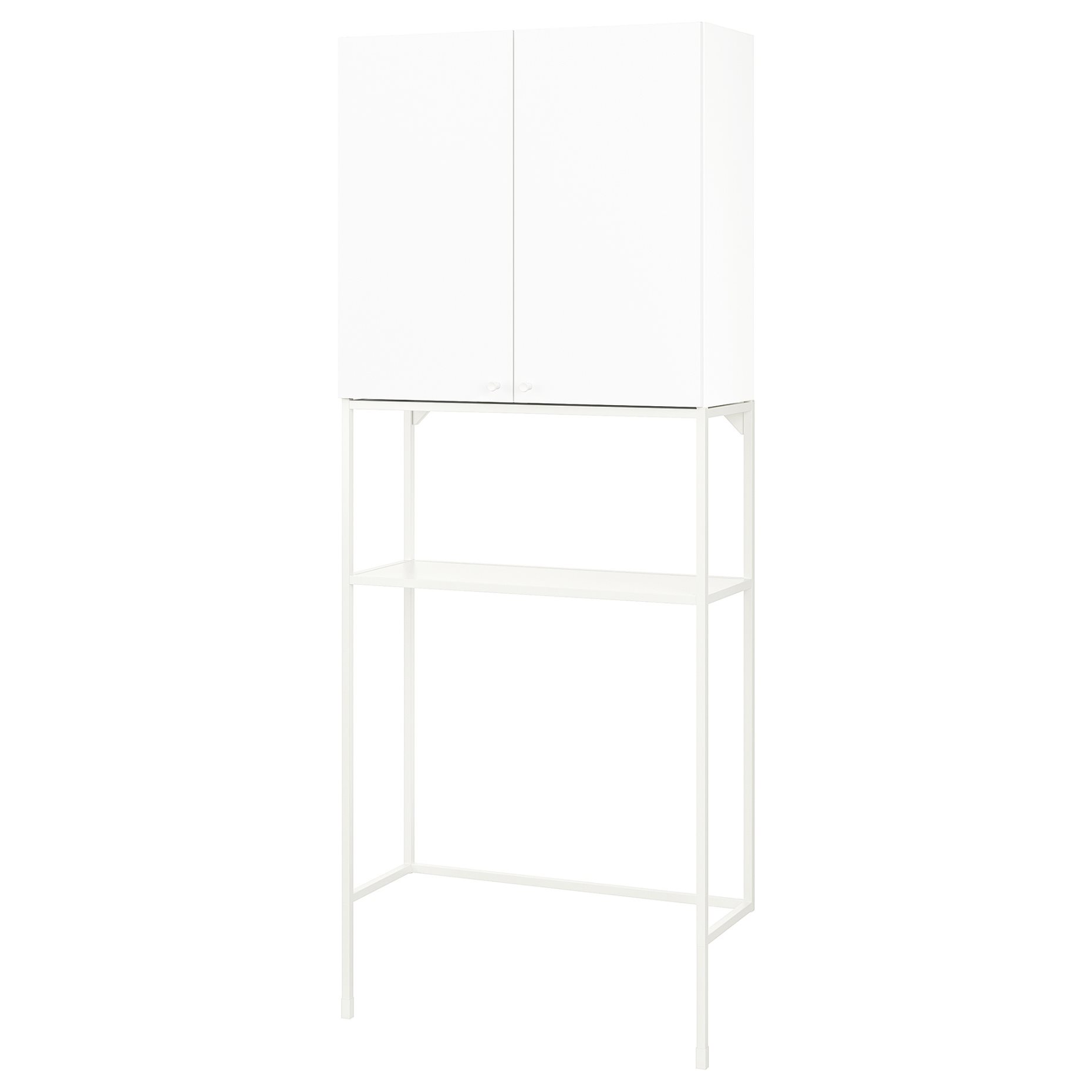 ENHET, σύνθεση αποθήκευσης για χώρο πλυντήριου, 80x32x204 cm, 494.774.30