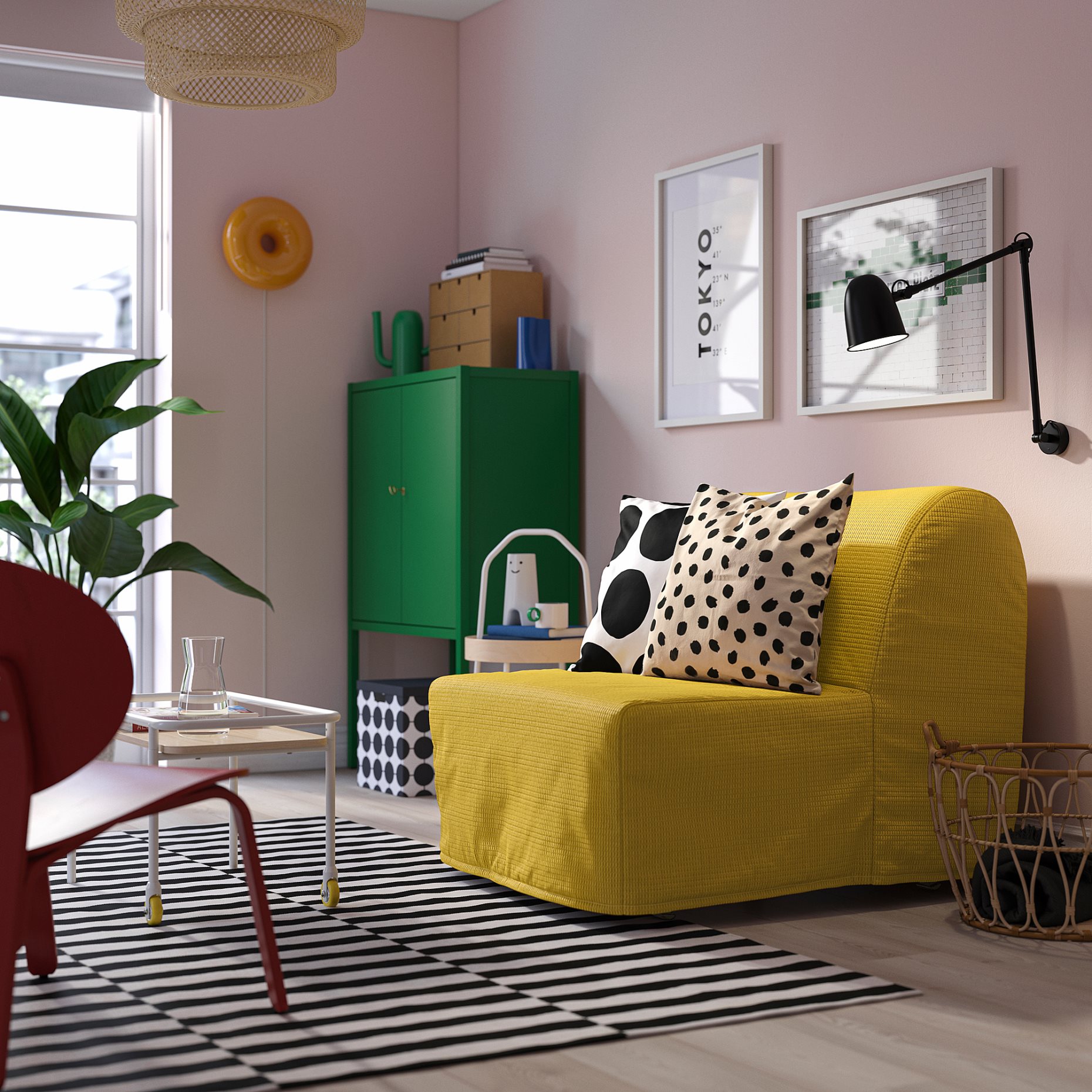 LYCKSELE LÖVÅS, πολυθρόνα-κρεβάτι, 495.631.97