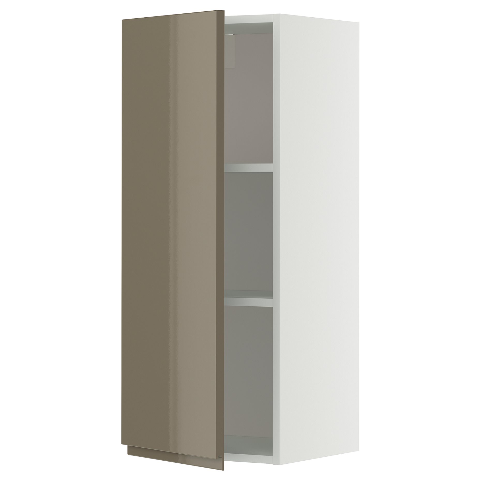 METOD, wall cabinet with shelves, 40x100 cm, 495.773.02