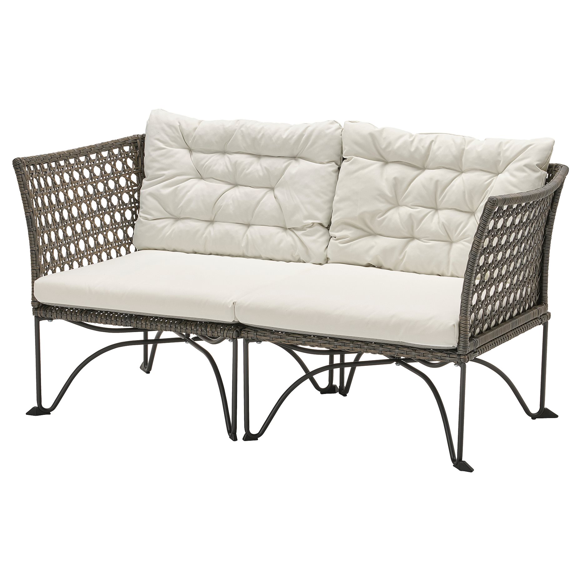 JUTHOLMEN, 2-seat modular sofa, outdoor, 495.782.26