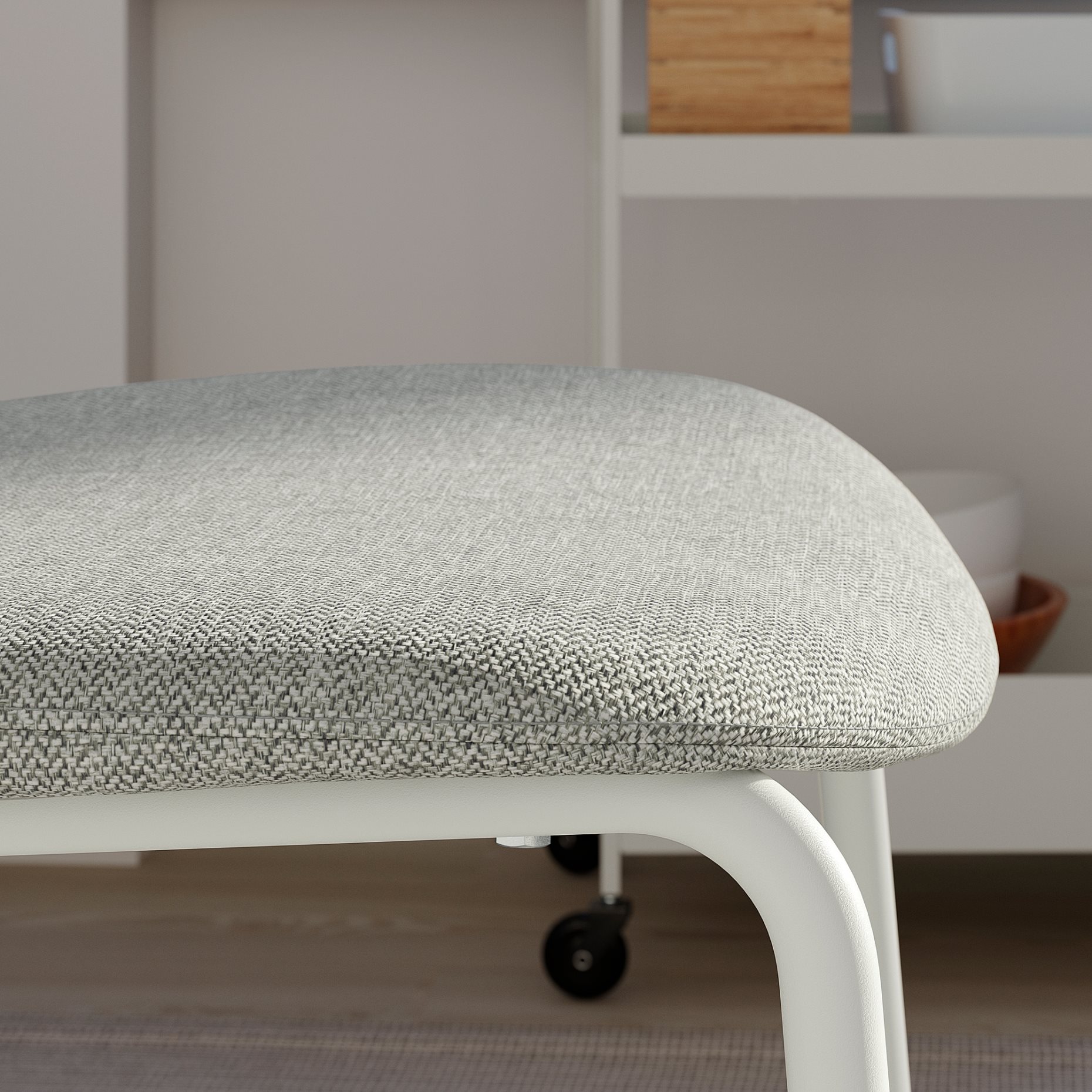 VIHALS, table and 2 chairs, 84/120x74 cm, 495.899.51