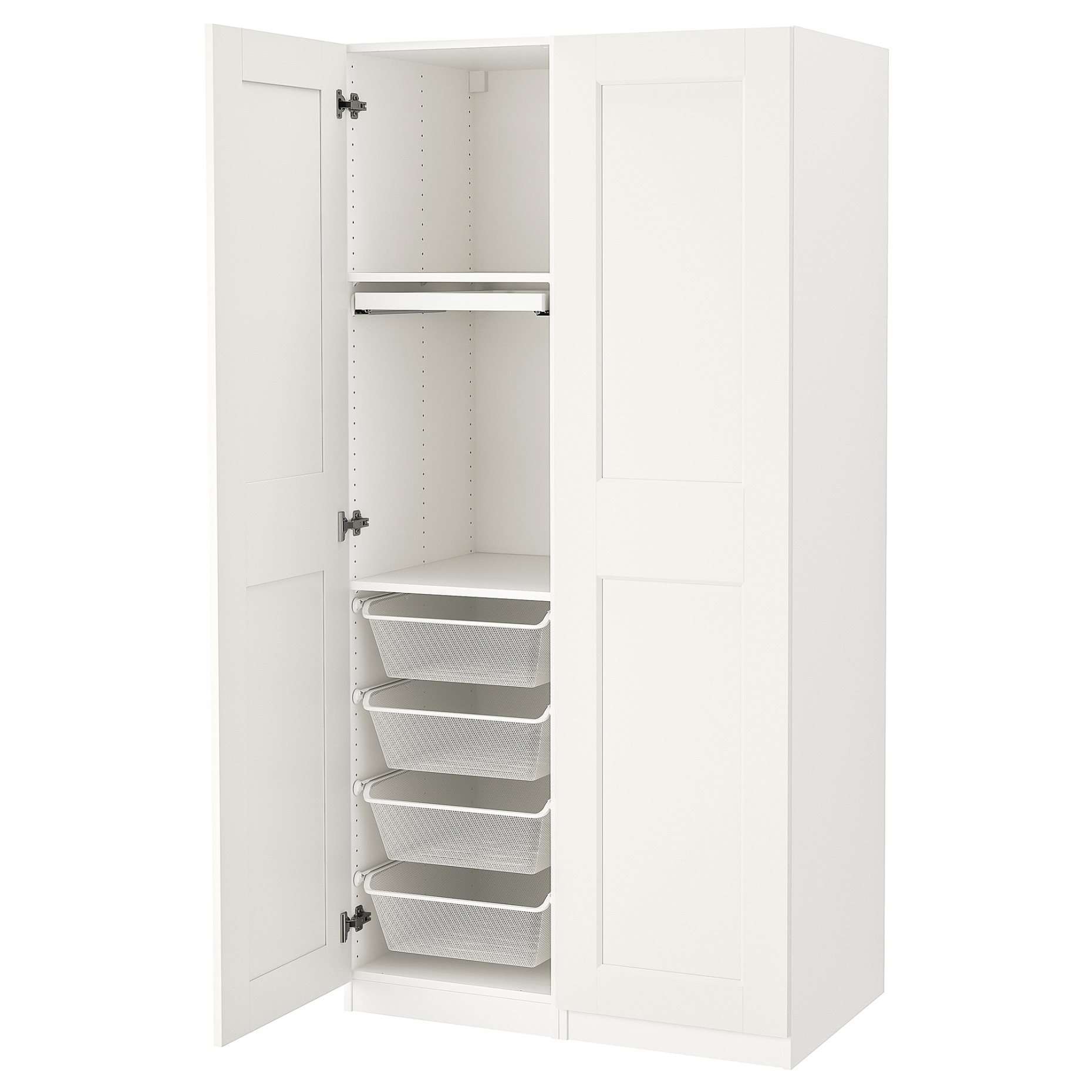 PAX/GRIMO, wardrobe combination, 100x60x201 cm, 495.901.48